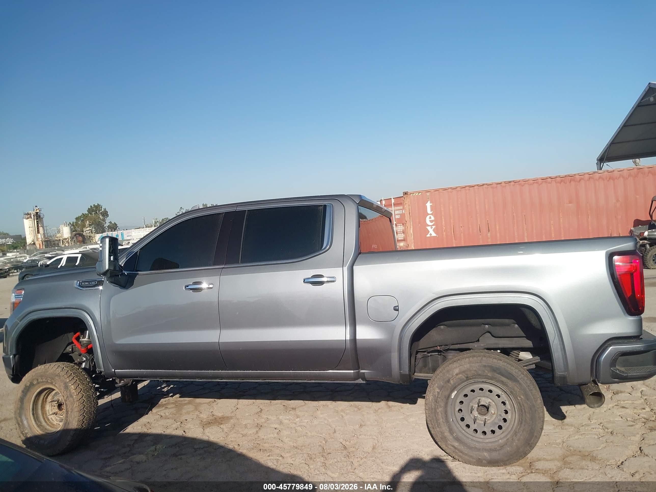 2020 Gmc Sierra 1500 2wd  Short Box Slt Серый vin: 3GTP8DED5LG356597