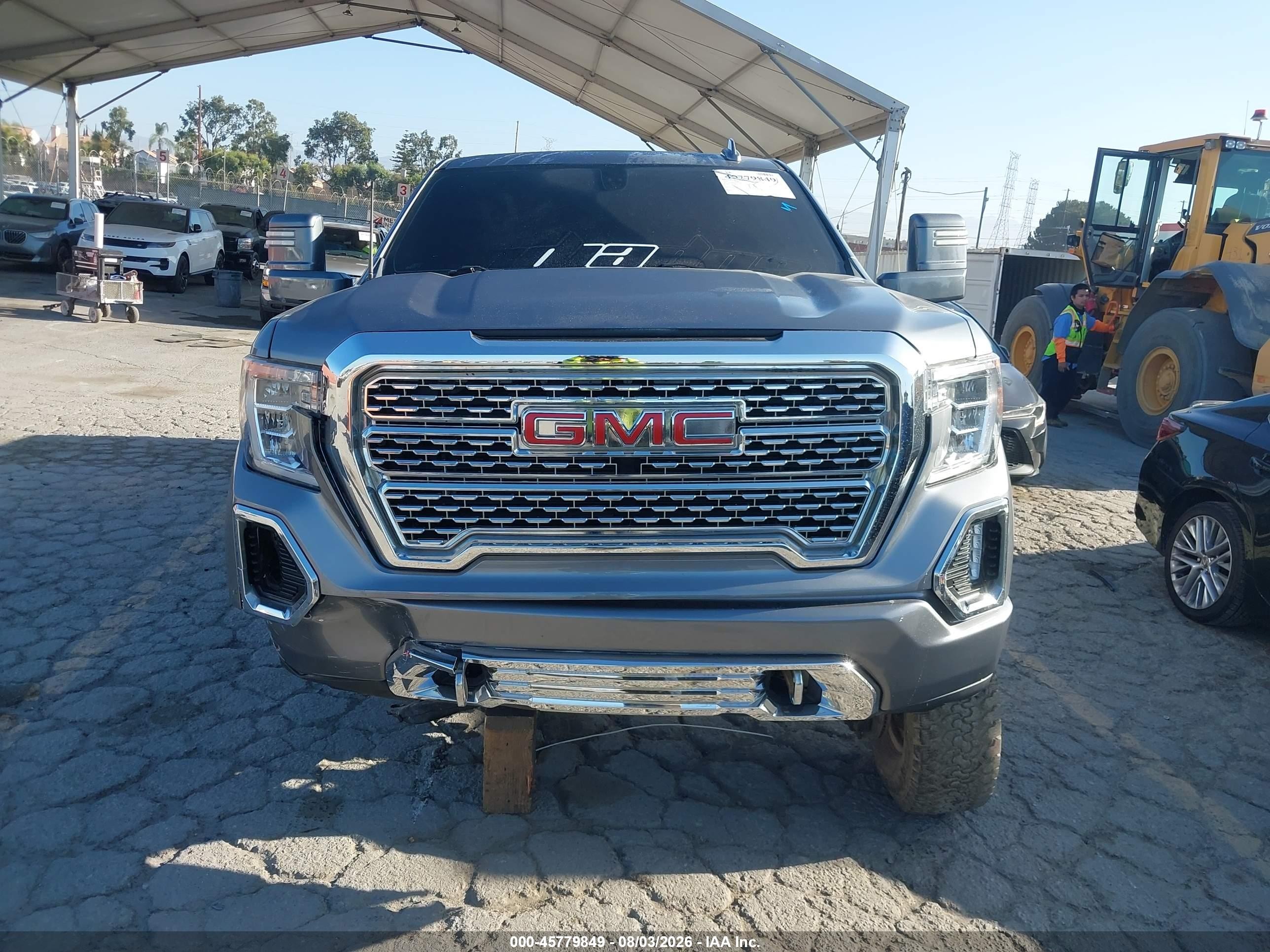 2020 Gmc Sierra 1500 2wd  Short Box Slt Серый vin: 3GTP8DED5LG356597