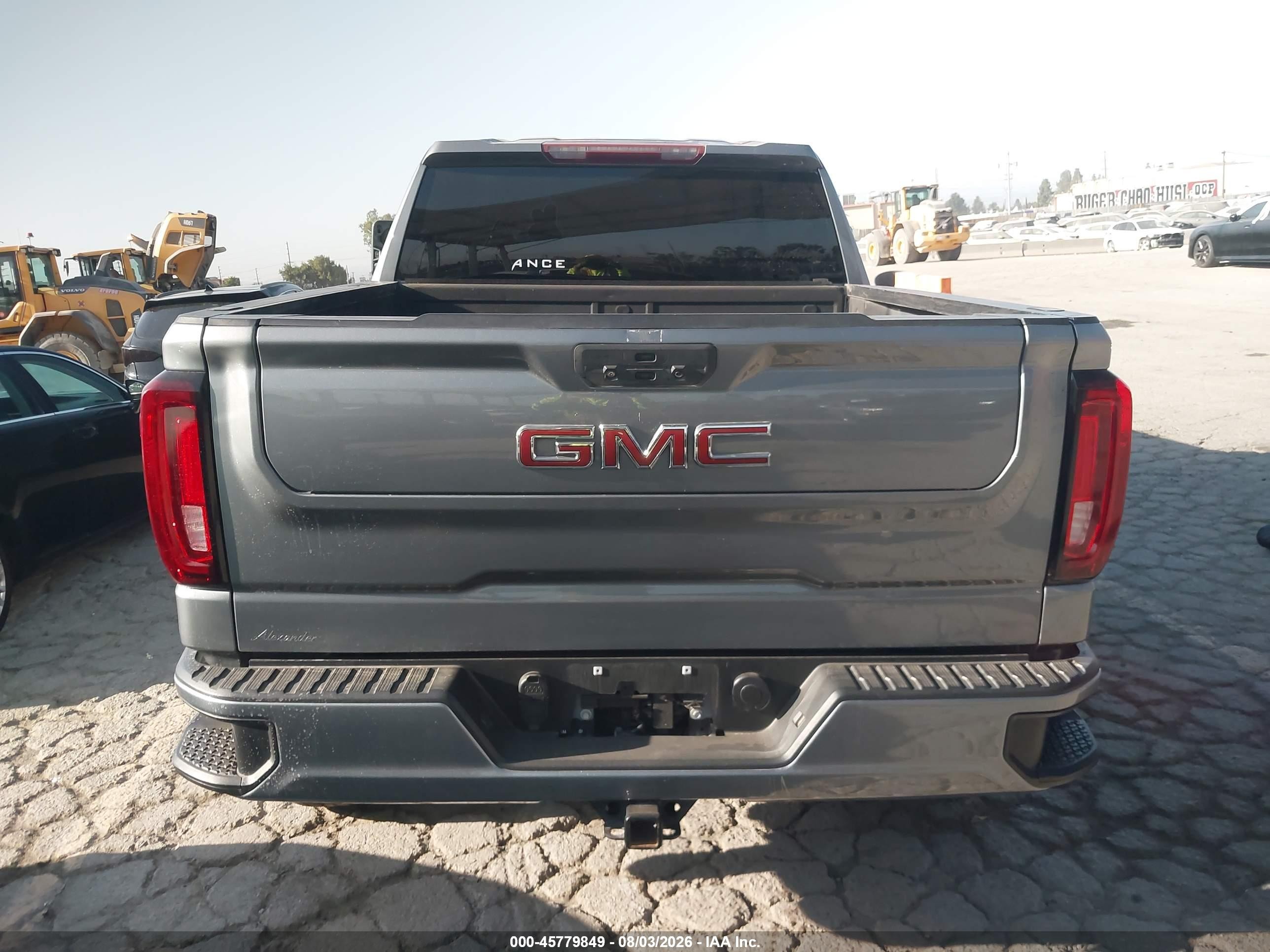 2020 Gmc Sierra 1500 2wd  Short Box Slt Серый vin: 3GTP8DED5LG356597