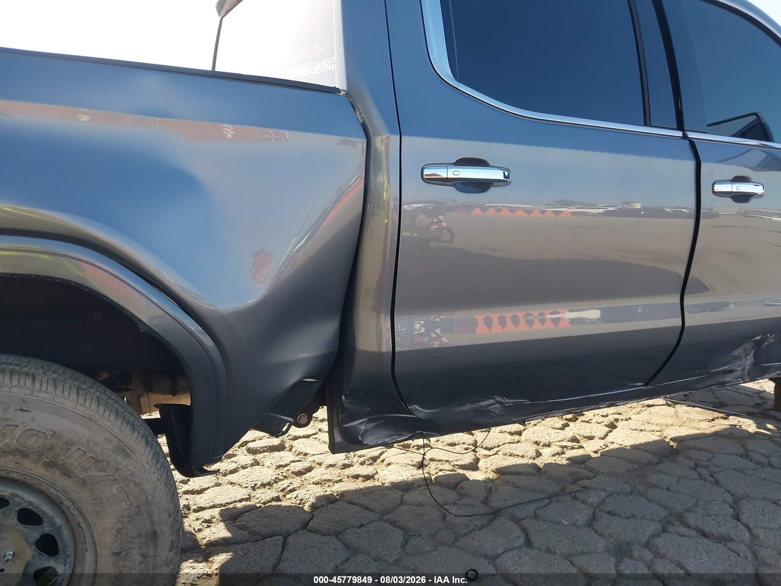 2020 Gmc Sierra 1500 2wd  Short Box Slt Серый vin: 3GTP8DED5LG356597