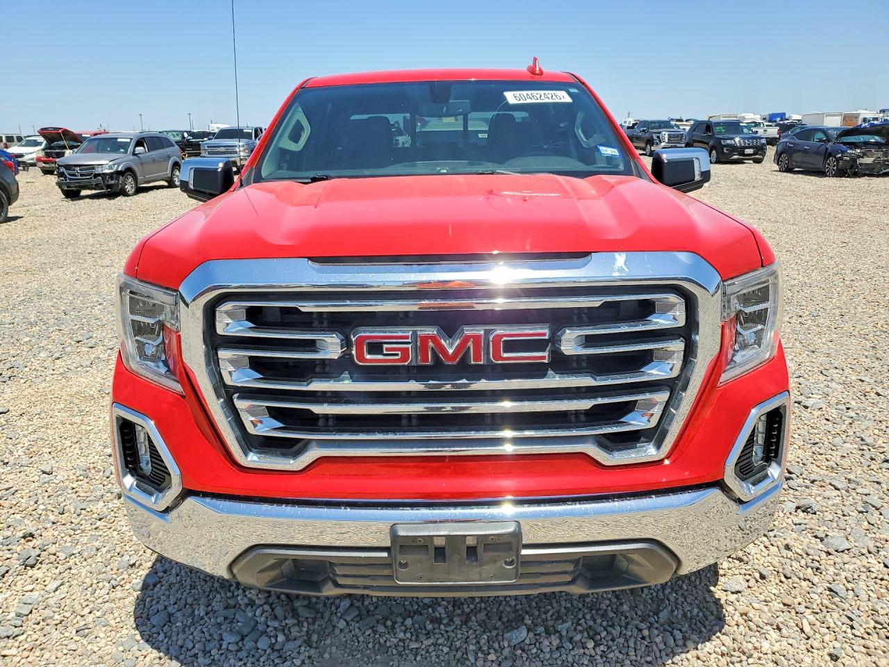 2019 Gmc Sierra C1500 Slt Red vin: 3GTP8DED6KG203497