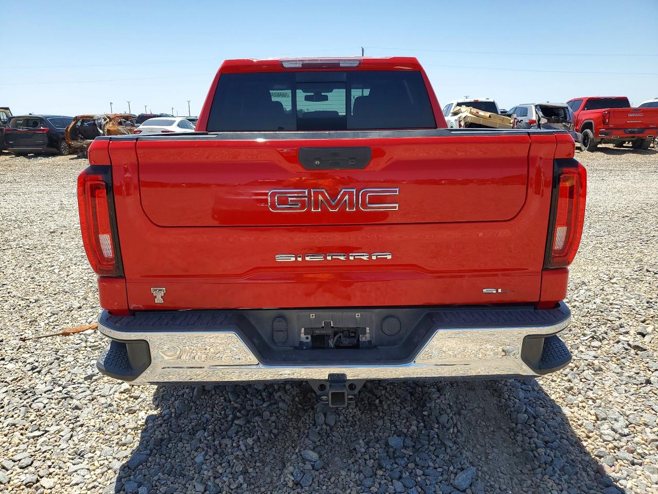 2019 Gmc Sierra C1500 Slt Red vin: 3GTP8DED6KG203497