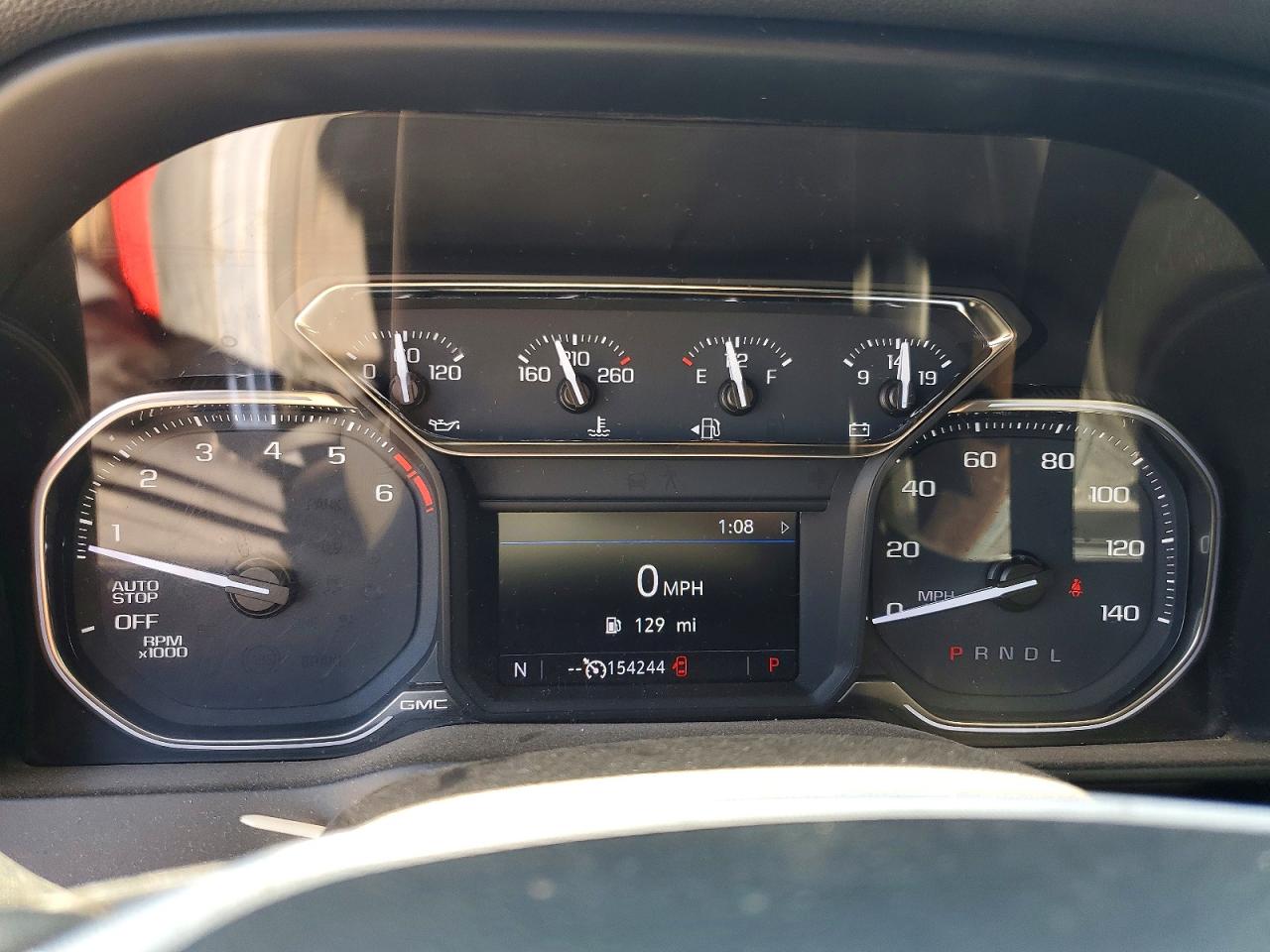 2019 Gmc Sierra C1500 Slt Red vin: 3GTP8DED6KG203497