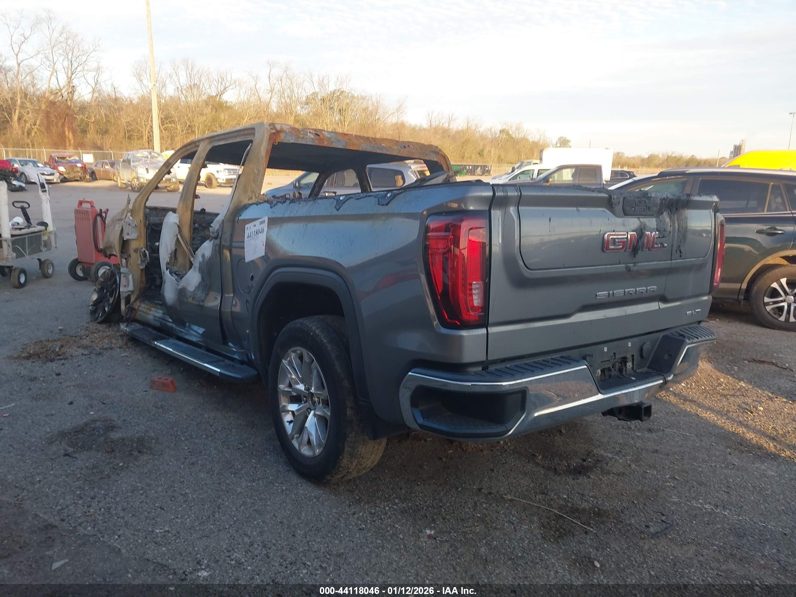 2019 Gmc Sierra 1500 Slt Серый vin: 3GTP8DED7KG302751