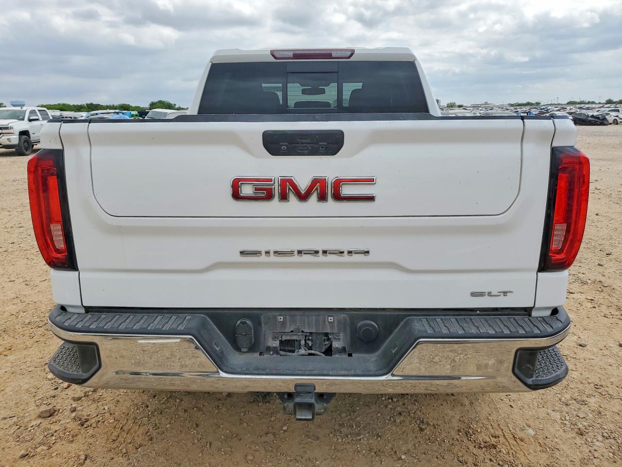 2020 Gmc Sierra C1500 Slt White vin: 3GTP8DEDXLG386131