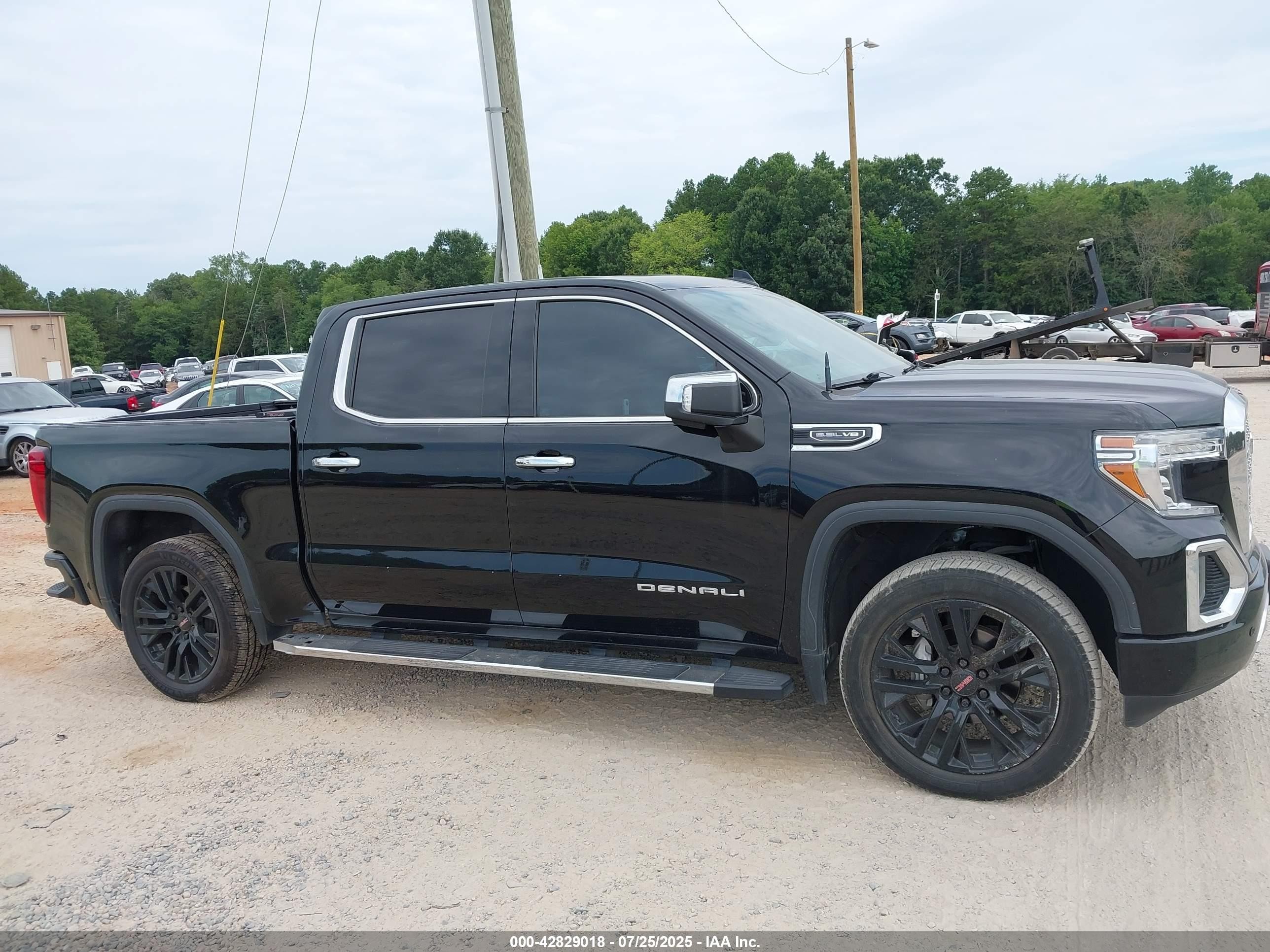 2021 Gmc Sierra 1500 2wd  Short Box Denali Black vin: 3GTP8FED1MG358540