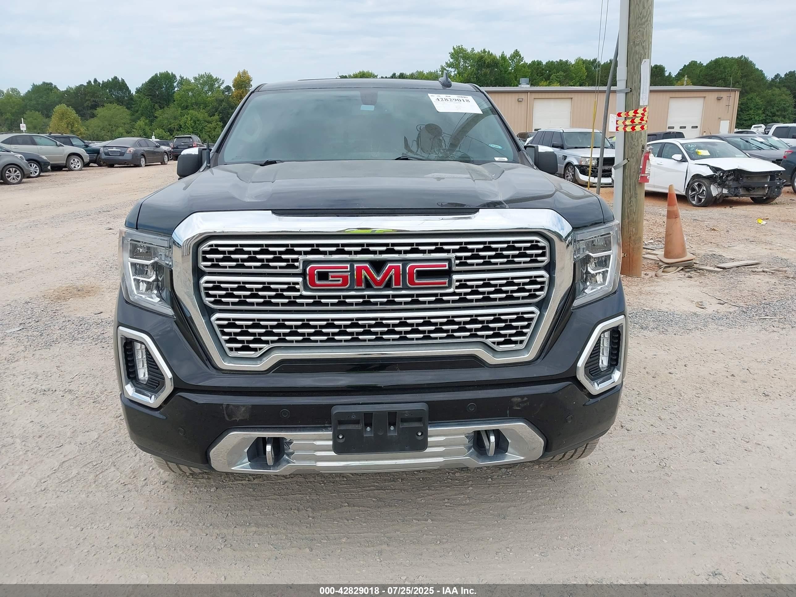 2021 Gmc Sierra 1500 2wd  Short Box Denali Black vin: 3GTP8FED1MG358540