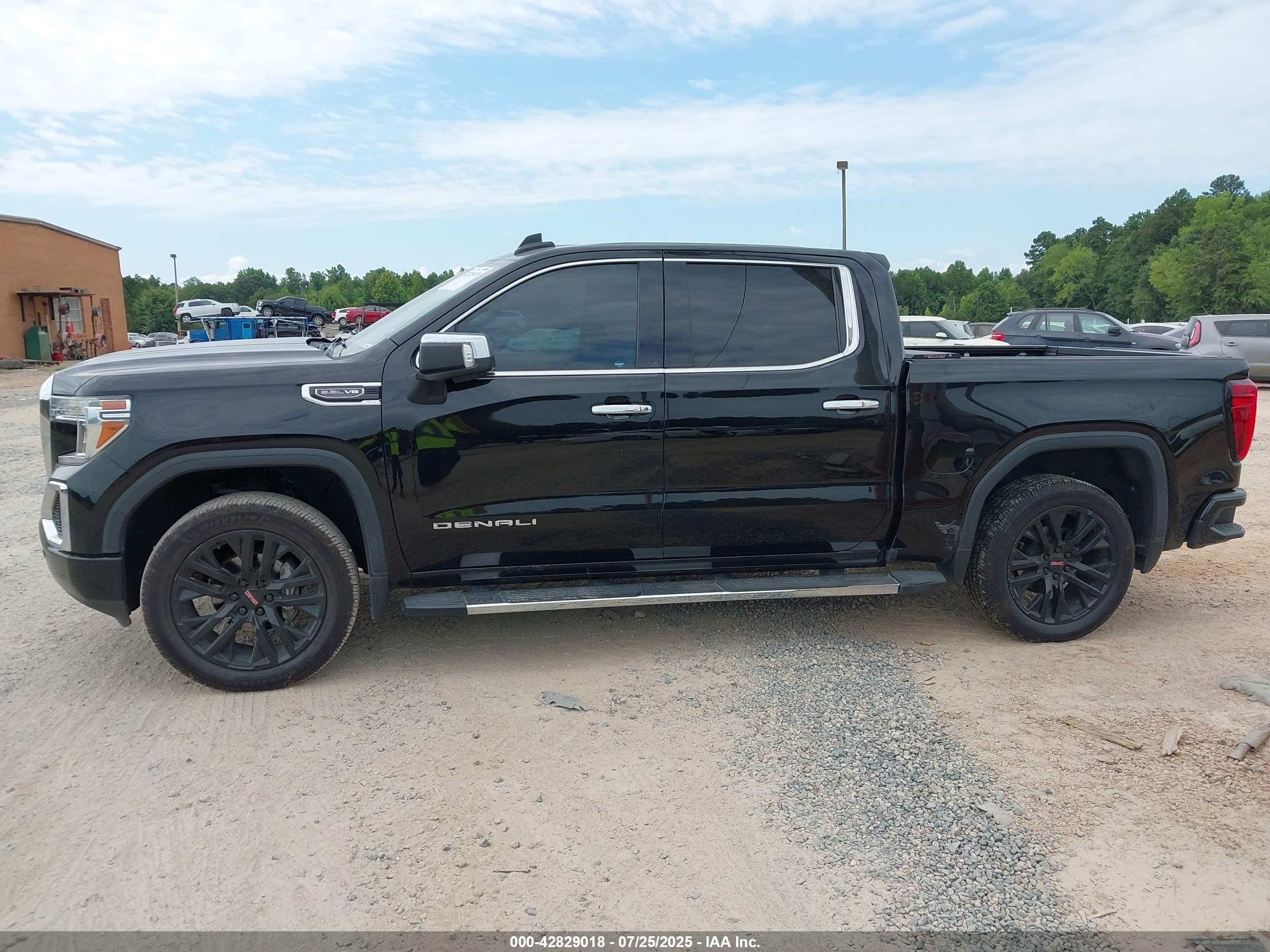 2021 Gmc Sierra 1500 2wd  Short Box Denali Black vin: 3GTP8FED1MG358540