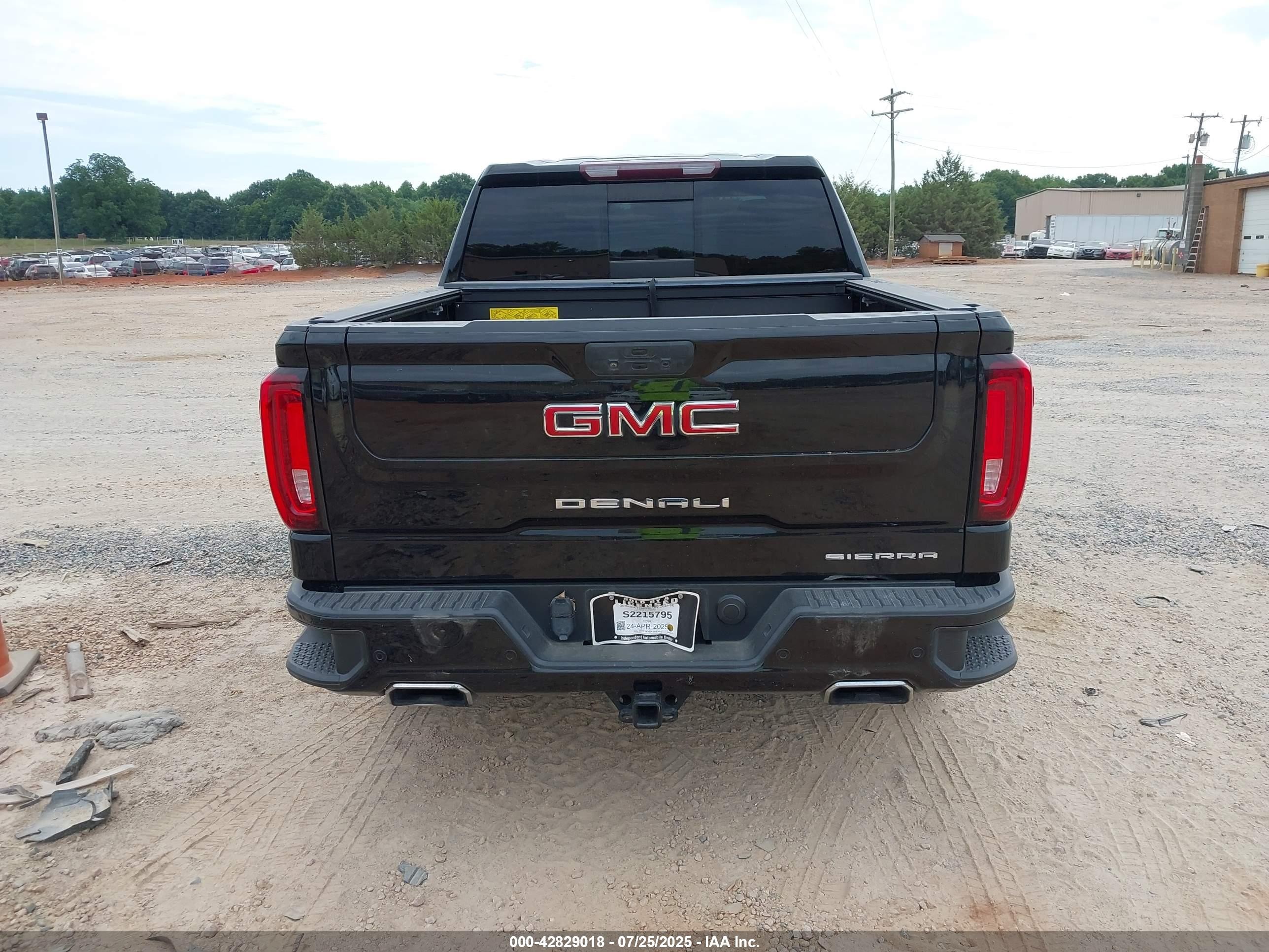 2021 Gmc Sierra 1500 2wd  Short Box Denali Black vin: 3GTP8FED1MG358540