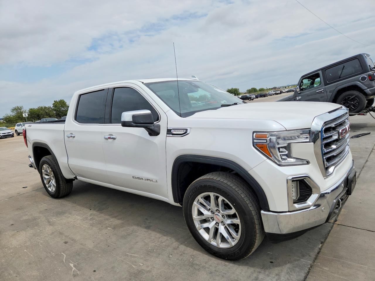 2022 Gmc Sierra Limited C1500 Denali Белый vin: 3GTP8FET0NG199762