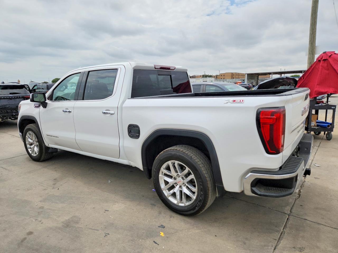2022 Gmc Sierra Limited C1500 Denali Белый vin: 3GTP8FET0NG199762