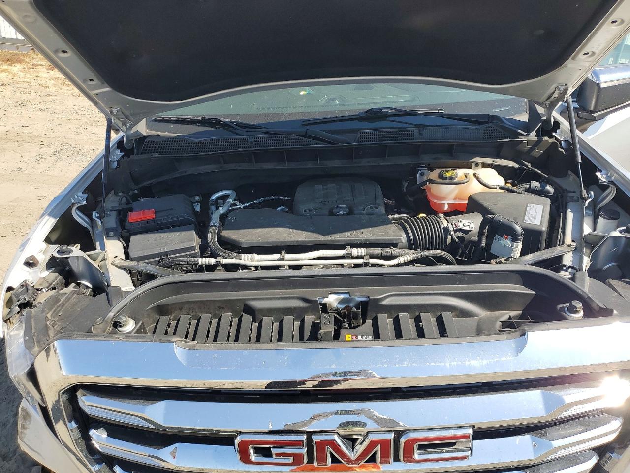 2021 Gmc Sierra K1500 Sle Silver vin: 3GTP9BEK6MG354729