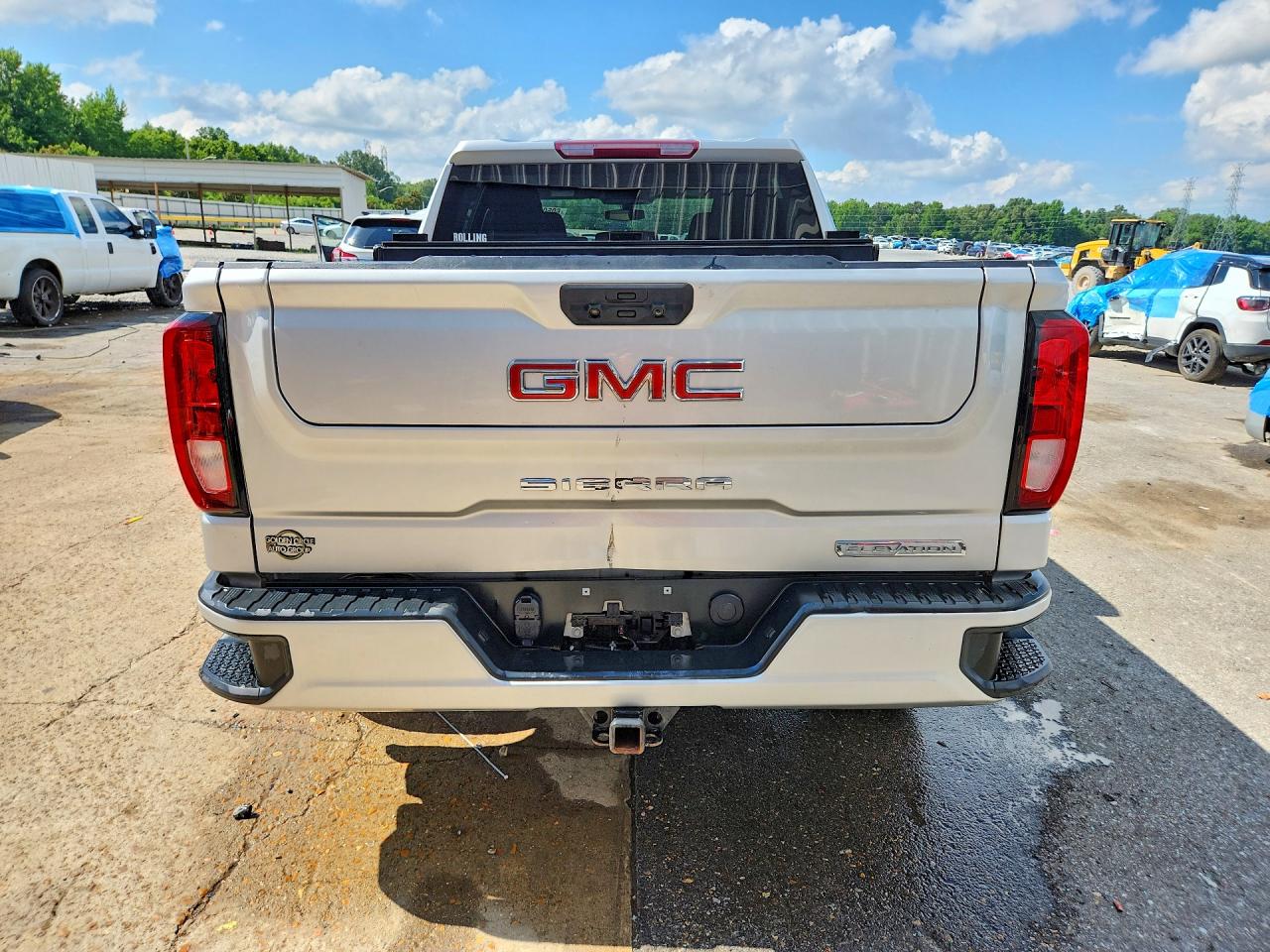 2022 Gmc Sierra Limited K1500 Elevation Silver vin: 3GTP9CEK2NG172677