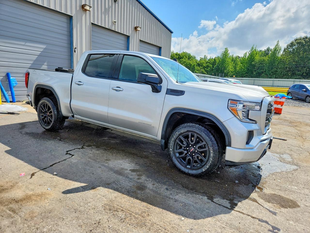 2022 Gmc Sierra Limited K1500 Elevation Silver vin: 3GTP9CEK2NG172677