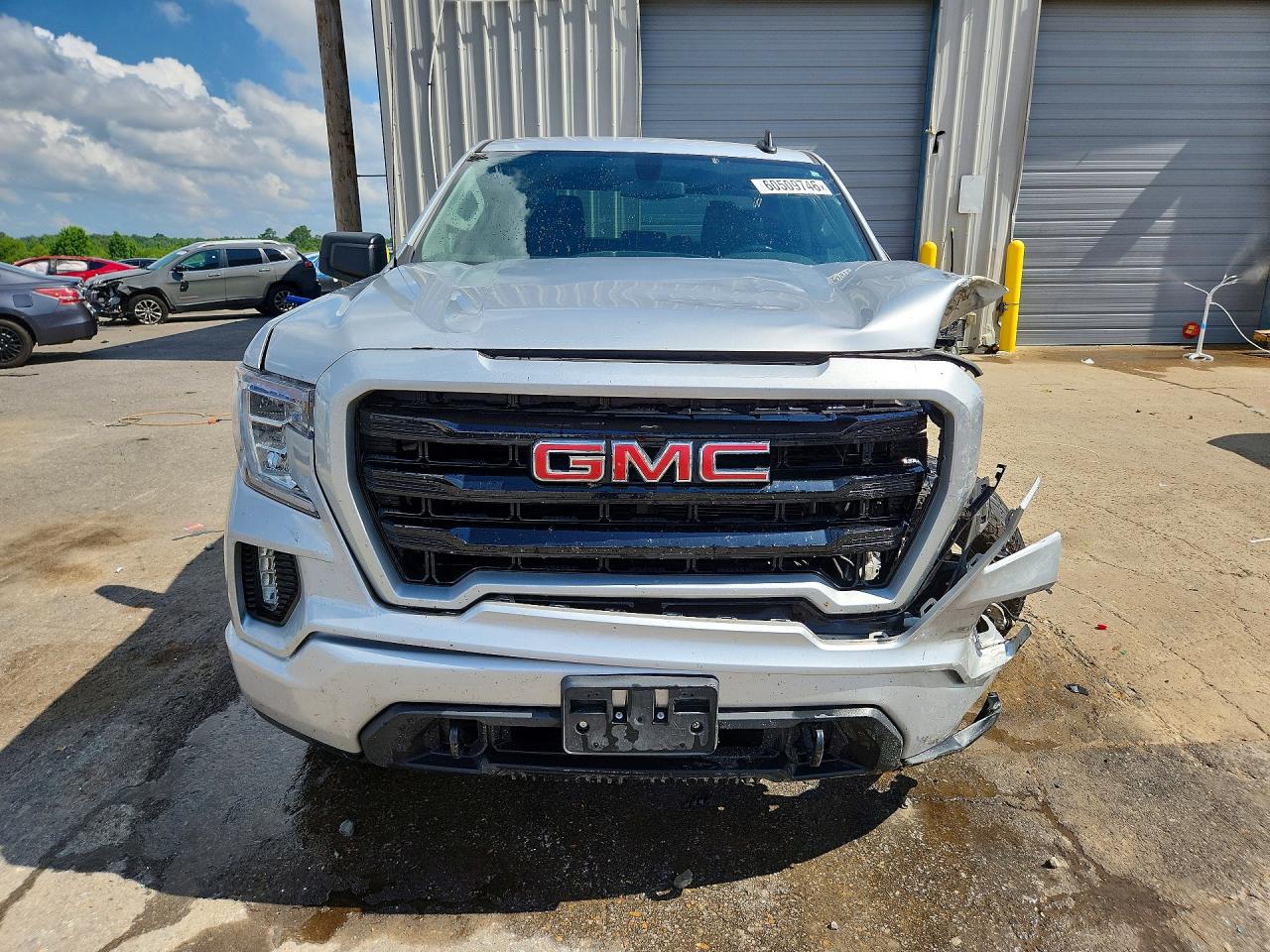 2022 Gmc Sierra Limited K1500 Elevation Silver vin: 3GTP9CEK2NG172677