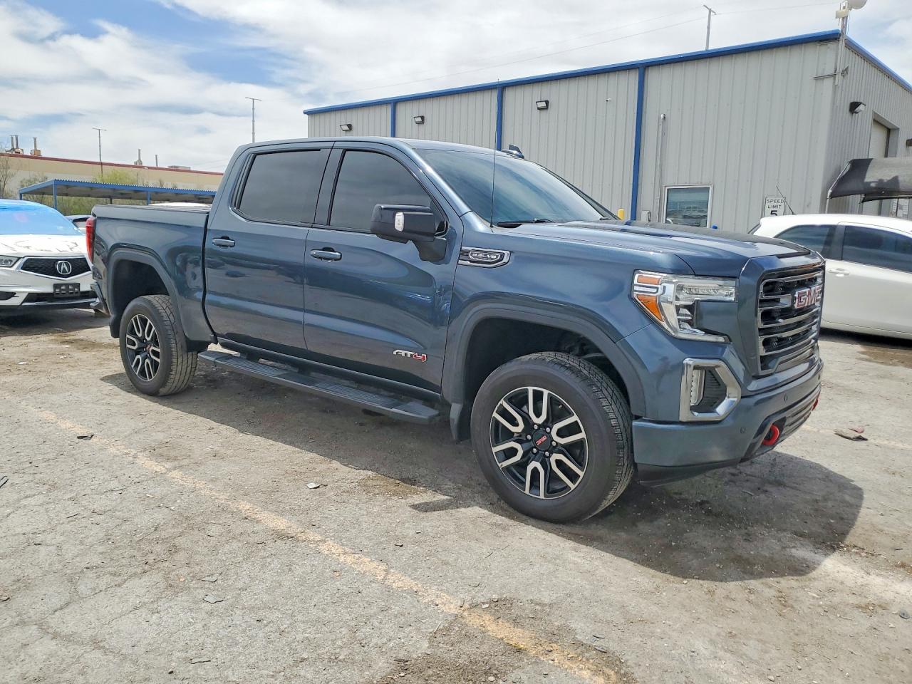 2020 Gmc Sierra K1500 At4 Blue vin: 3GTP9EED1LG425868