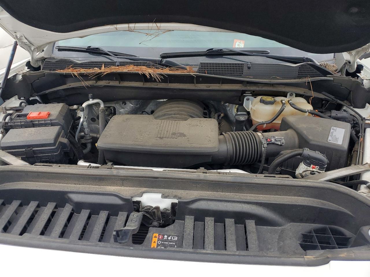 2021 Gmc Sierra K1500 At4 White vin: 3GTP9EED1MG202733