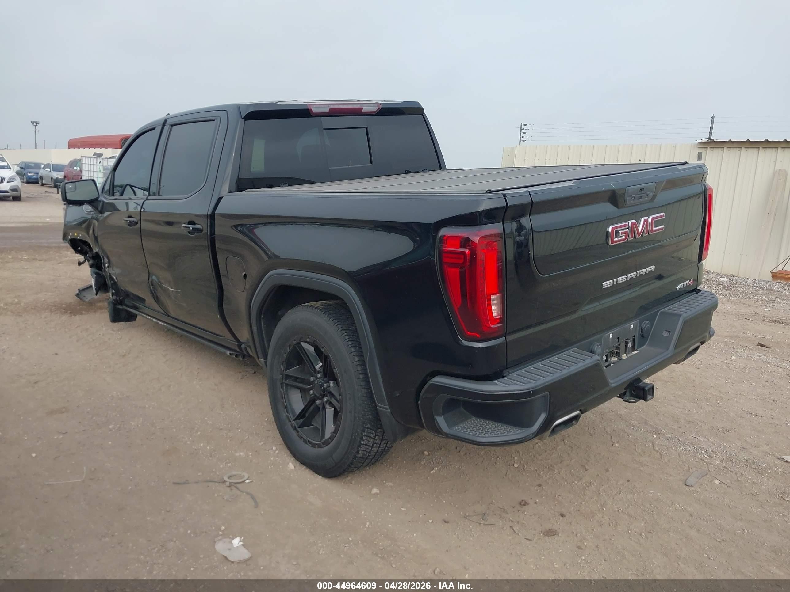 2021 Gmc Sierra 1500 4wd  Short Box At4 Black vin: 3GTP9EED1MG390511