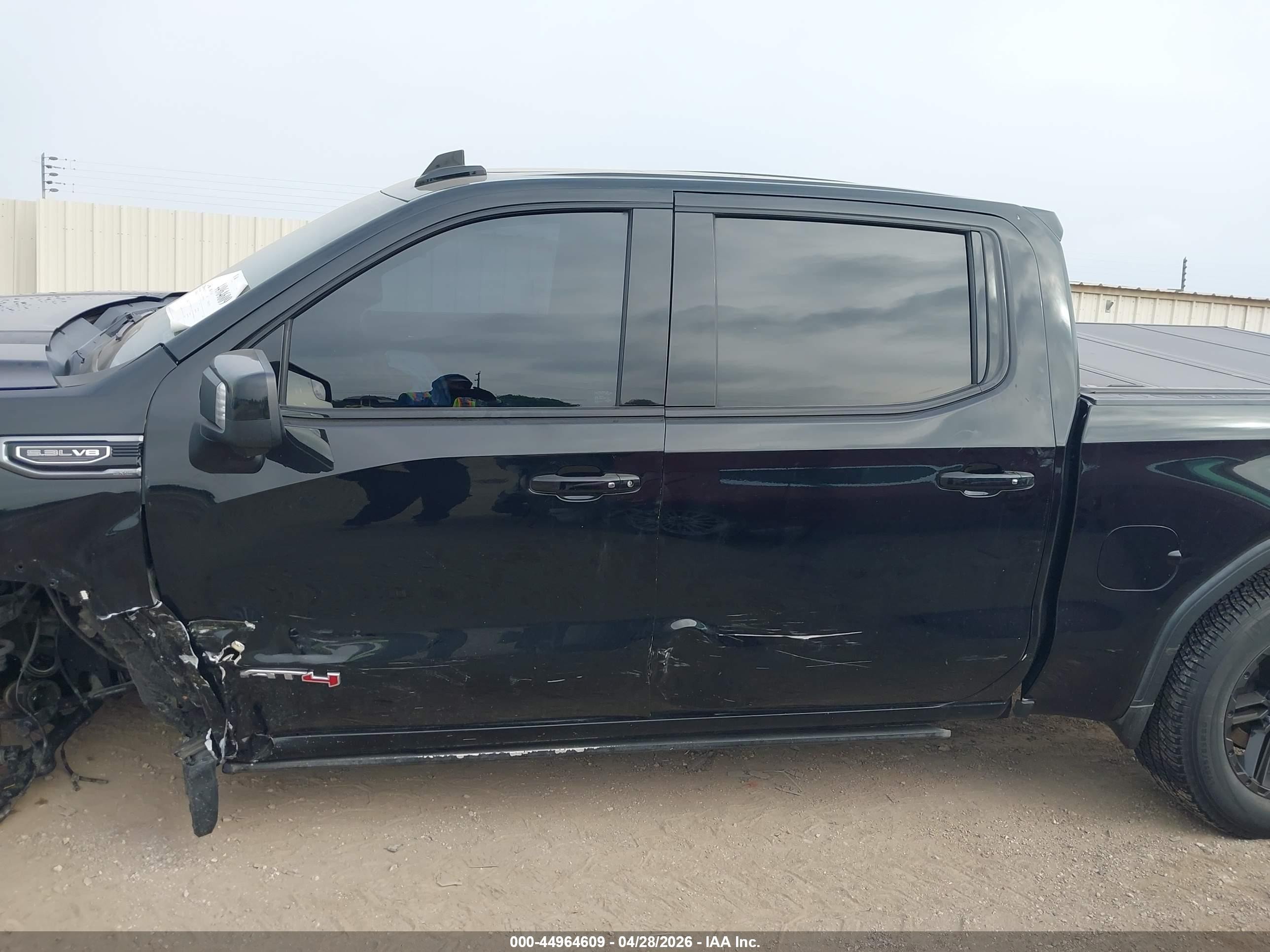 2021 Gmc Sierra 1500 4wd  Short Box At4 Black vin: 3GTP9EED1MG390511