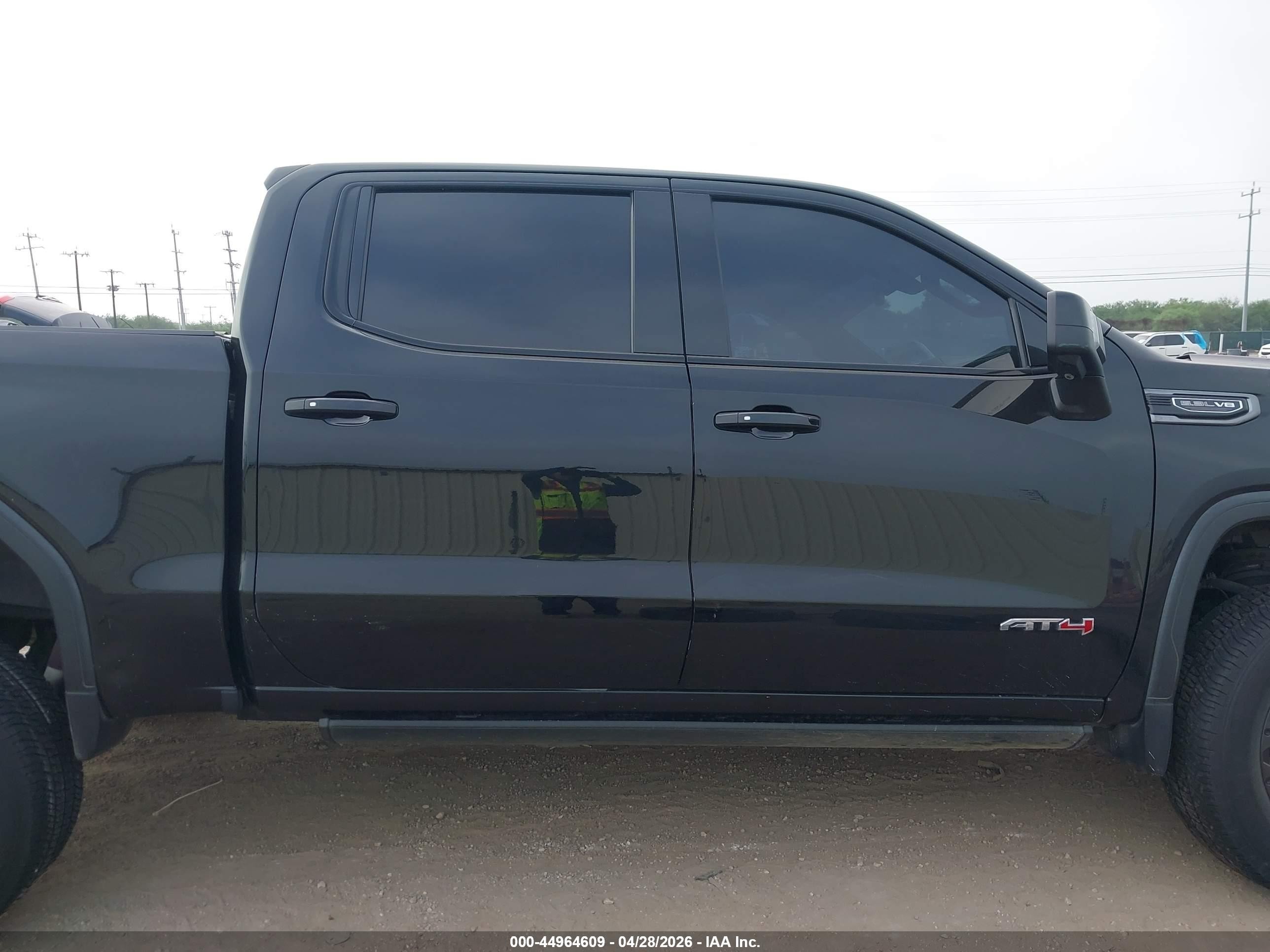 2021 Gmc Sierra 1500 4wd  Short Box At4 Black vin: 3GTP9EED1MG390511