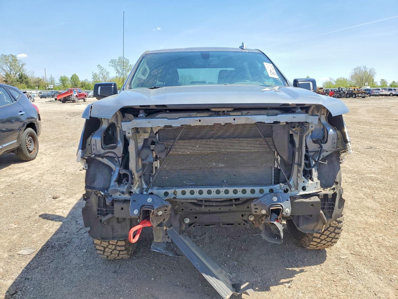 2021 Gmc Sierra K1500 At4 Gray vin: 3GTP9EED2MG398813