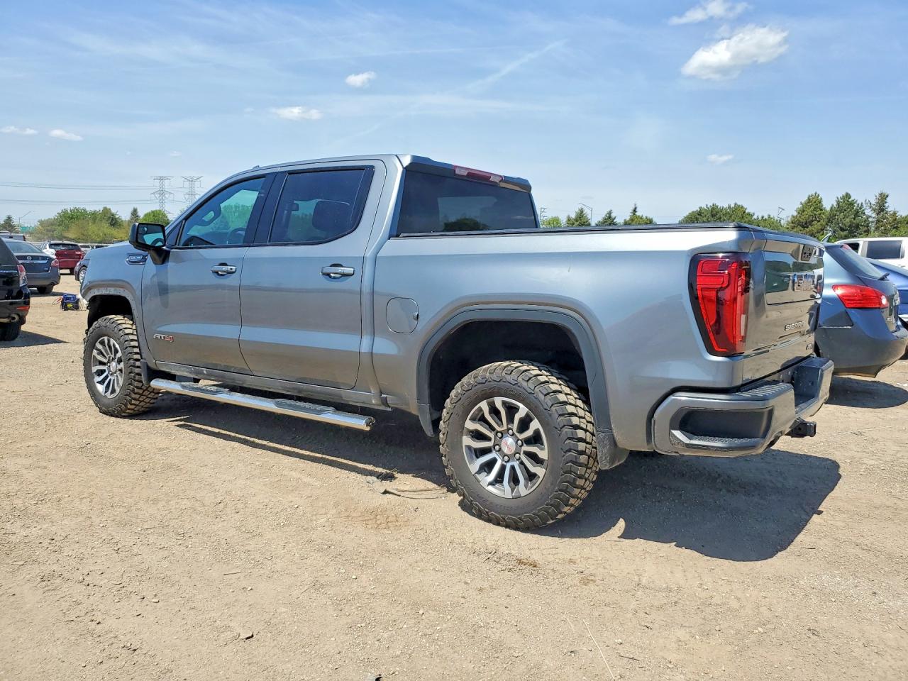 2021 Gmc Sierra K1500 At4 Gray vin: 3GTP9EED2MG398813