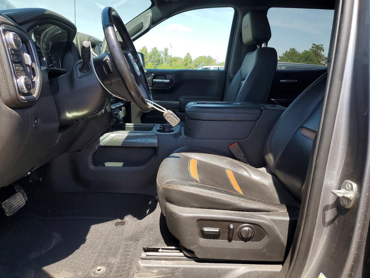 2021 Gmc Sierra K1500 At4 Gray vin: 3GTP9EED2MG398813