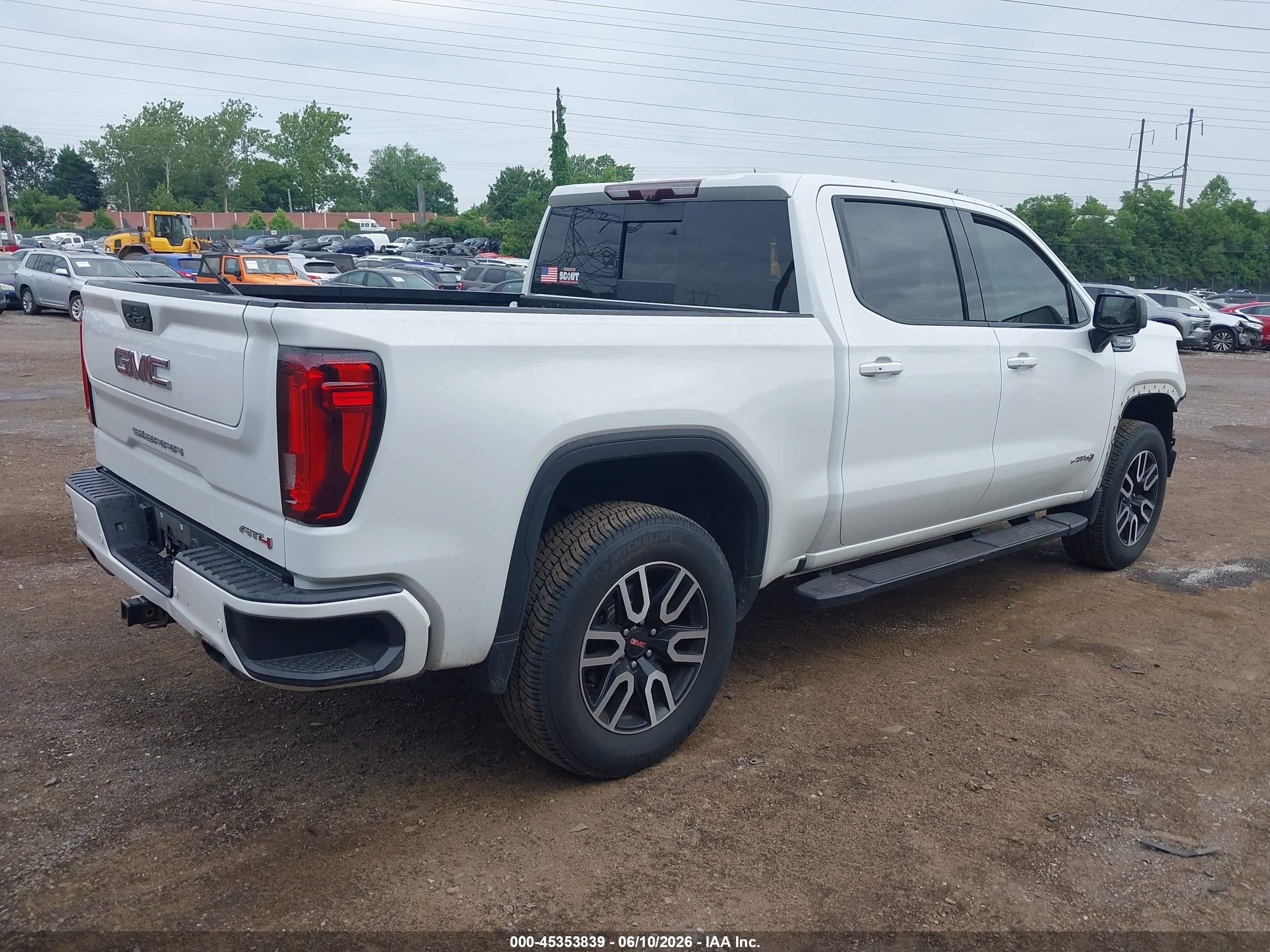 2020 Gmc Sierra 1500 White vin: 3GTP9EEL0LG421222