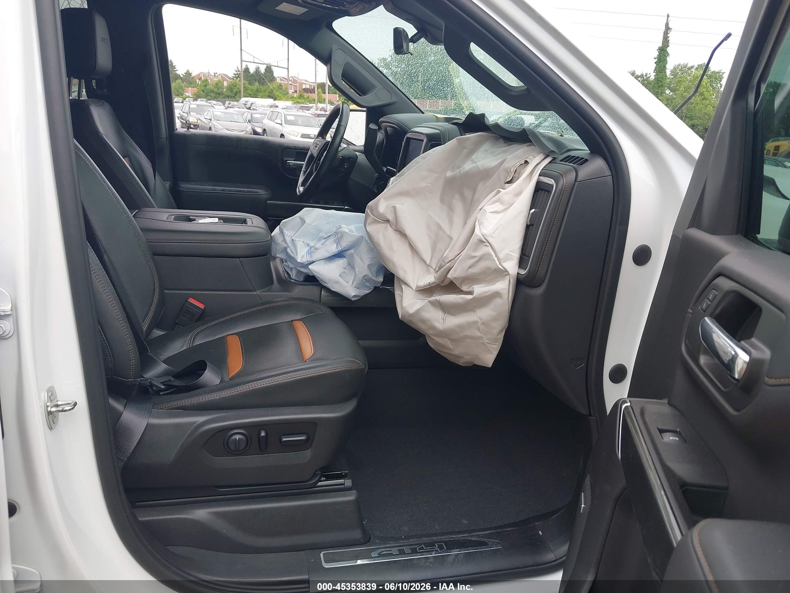2020 Gmc Sierra 1500 White vin: 3GTP9EEL0LG421222