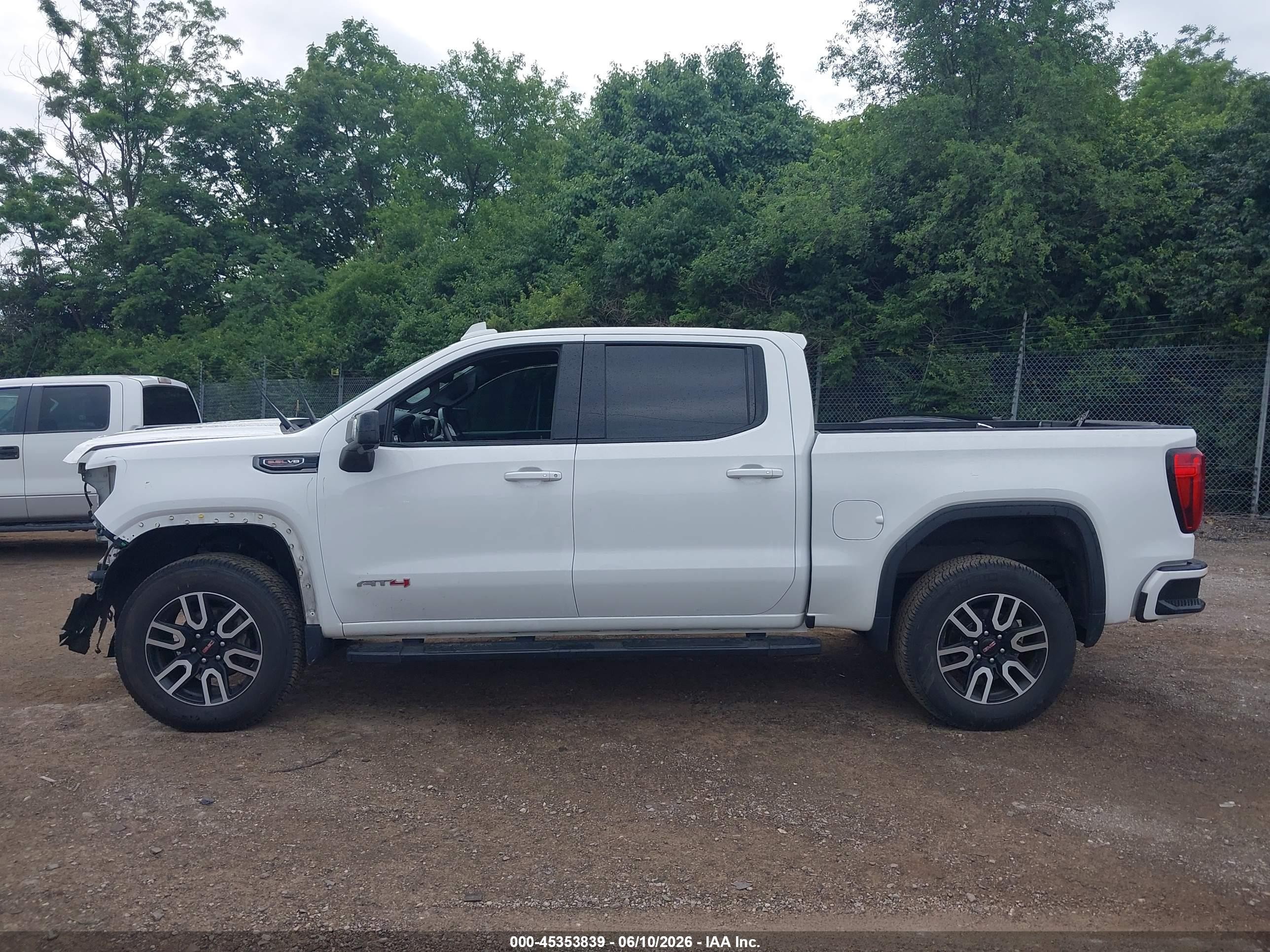 2020 Gmc Sierra 1500 White vin: 3GTP9EEL0LG421222