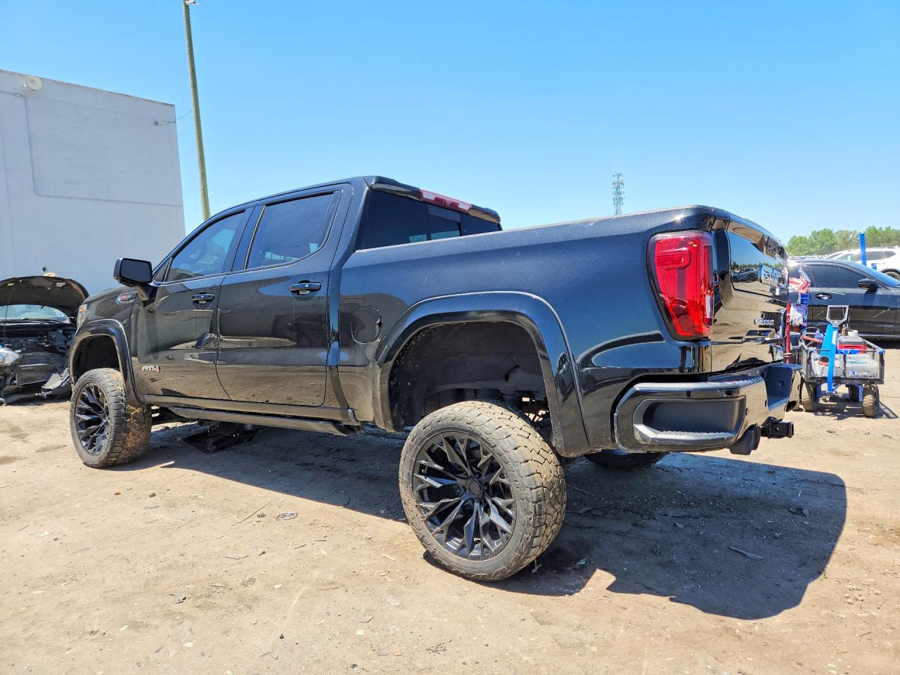 2020 Gmc Sierra K1500 At4 Black vin: 3GTP9EEL1LG250691