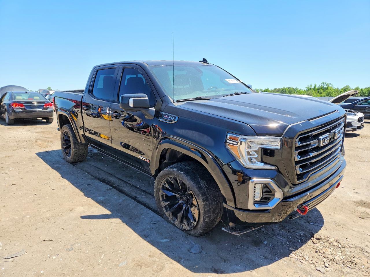 2020 Gmc Sierra K1500 At4 Black vin: 3GTP9EEL1LG250691