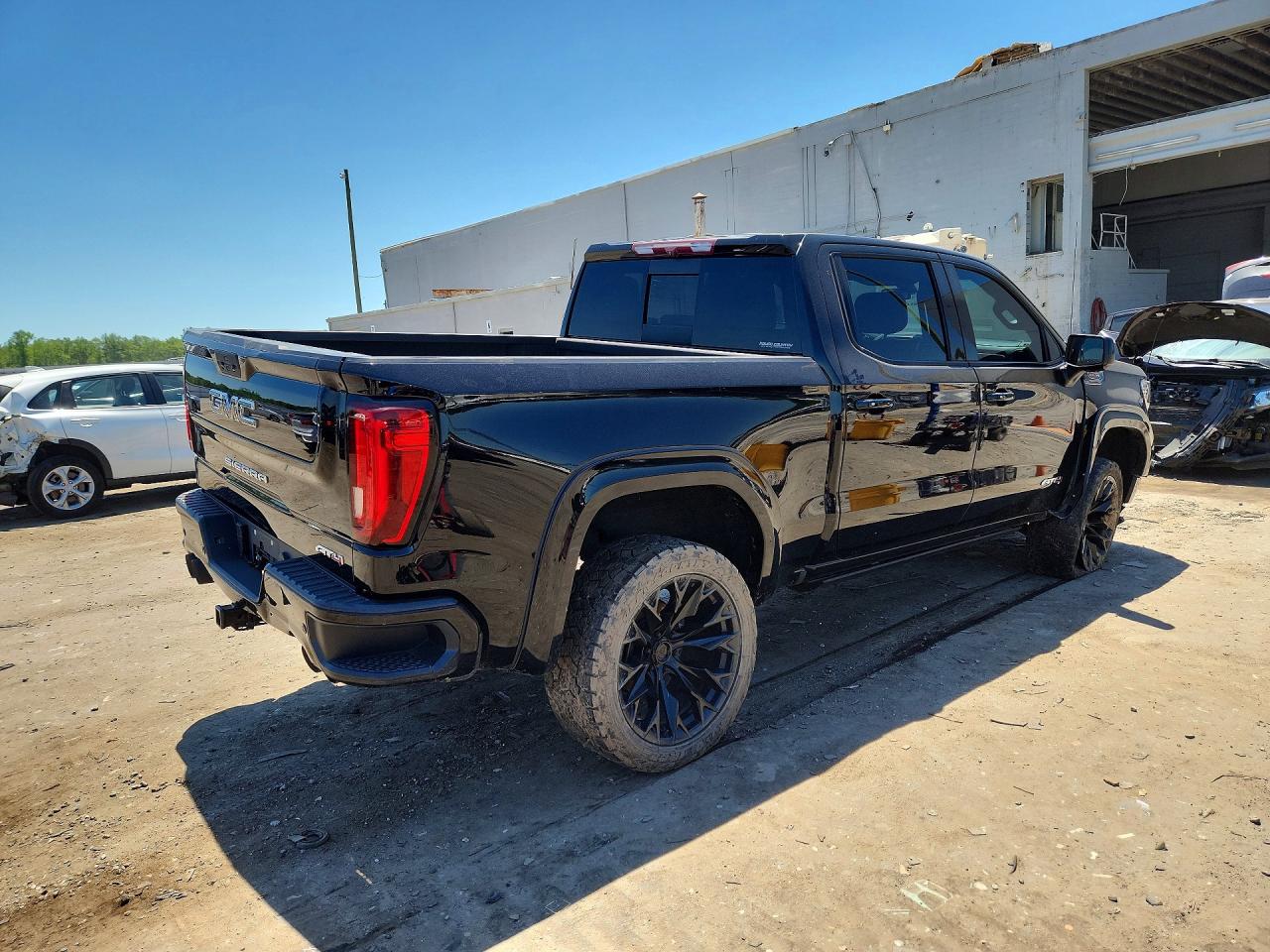 2020 Gmc Sierra K1500 At4 Black vin: 3GTP9EEL1LG250691