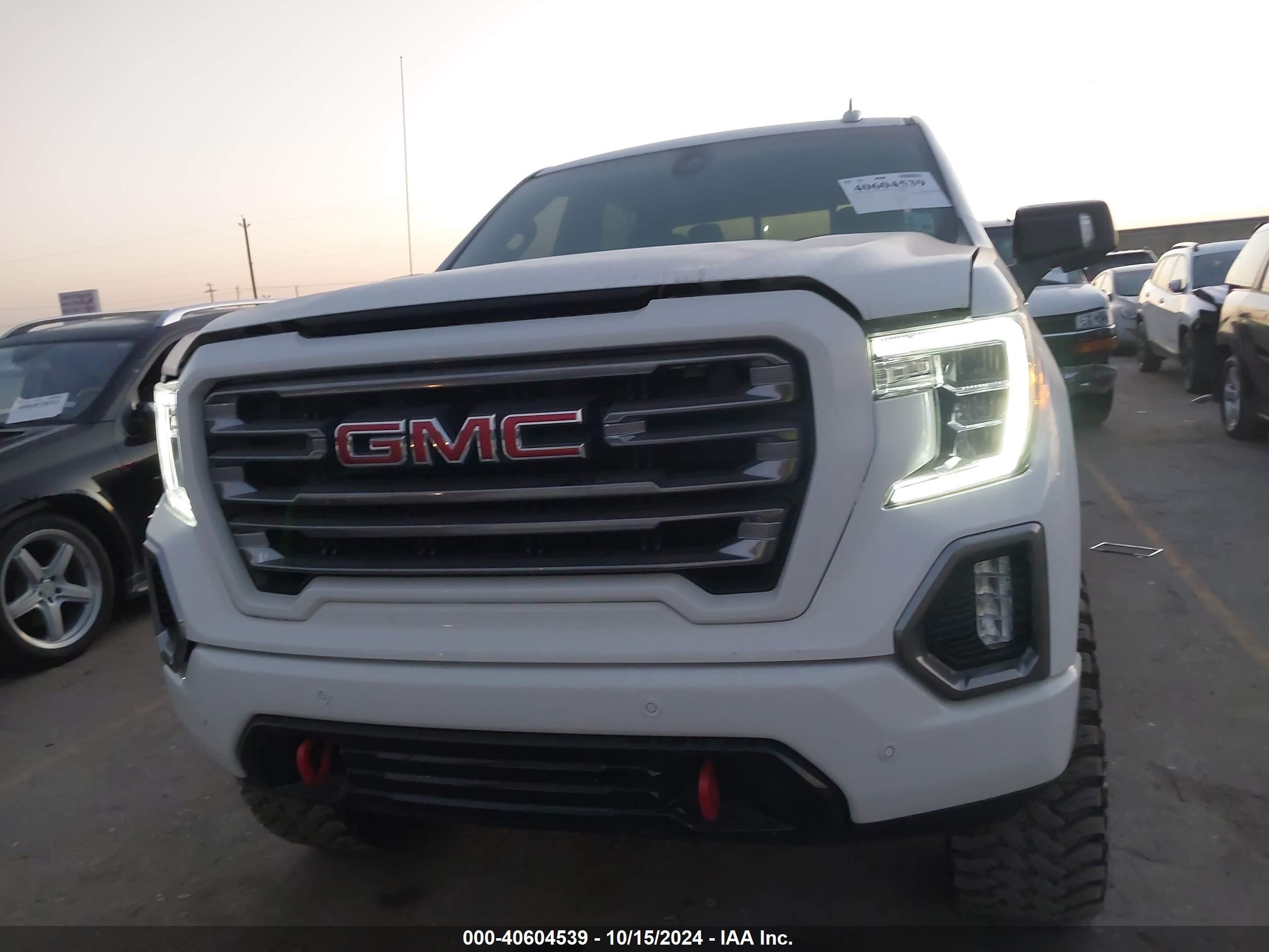 2020 Gmc Sierra 1500 4wd  Short Box At4 White vin: 3GTP9EEL4LG428352