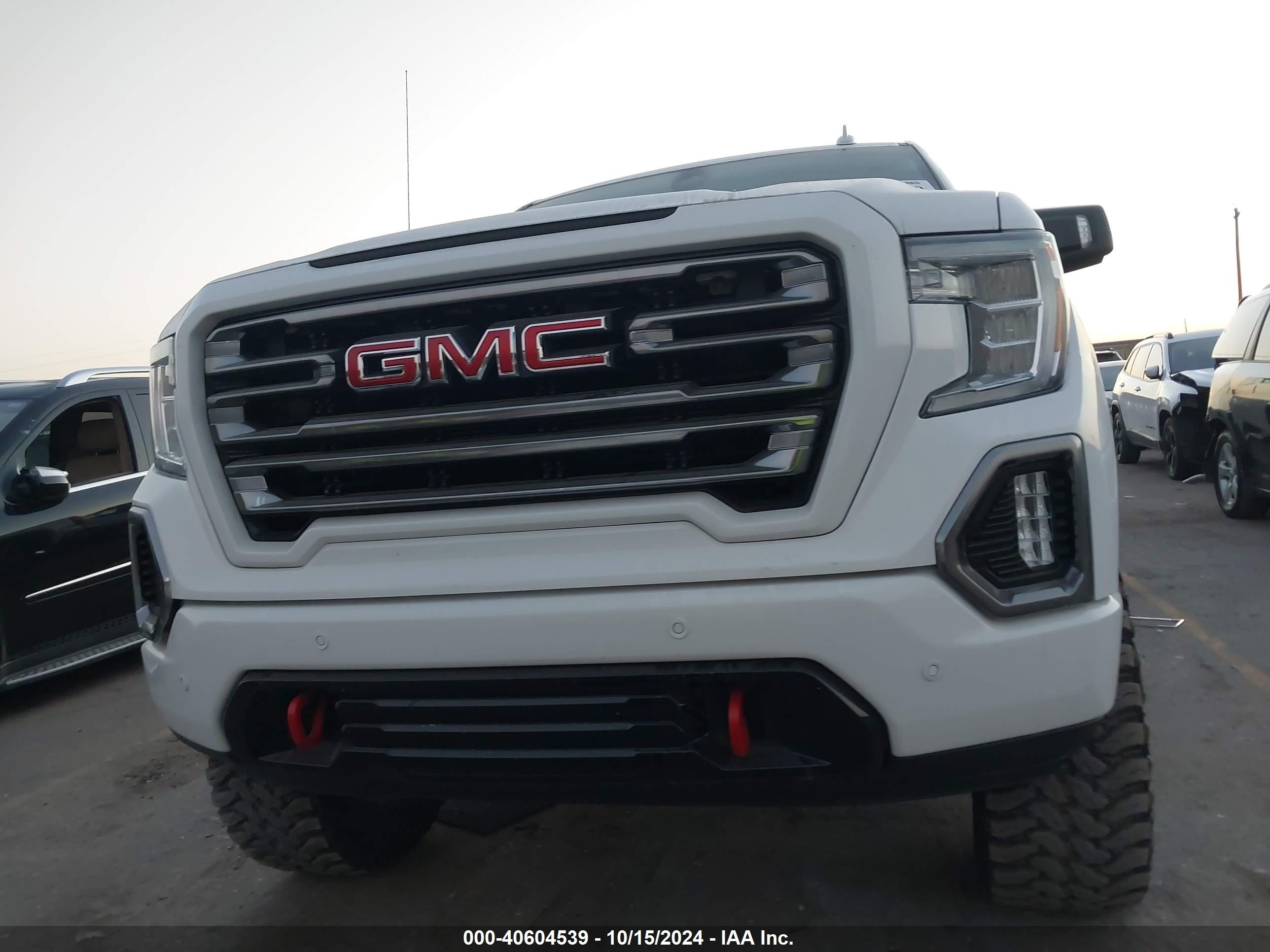2020 Gmc Sierra 1500 4wd  Short Box At4 White vin: 3GTP9EEL4LG428352