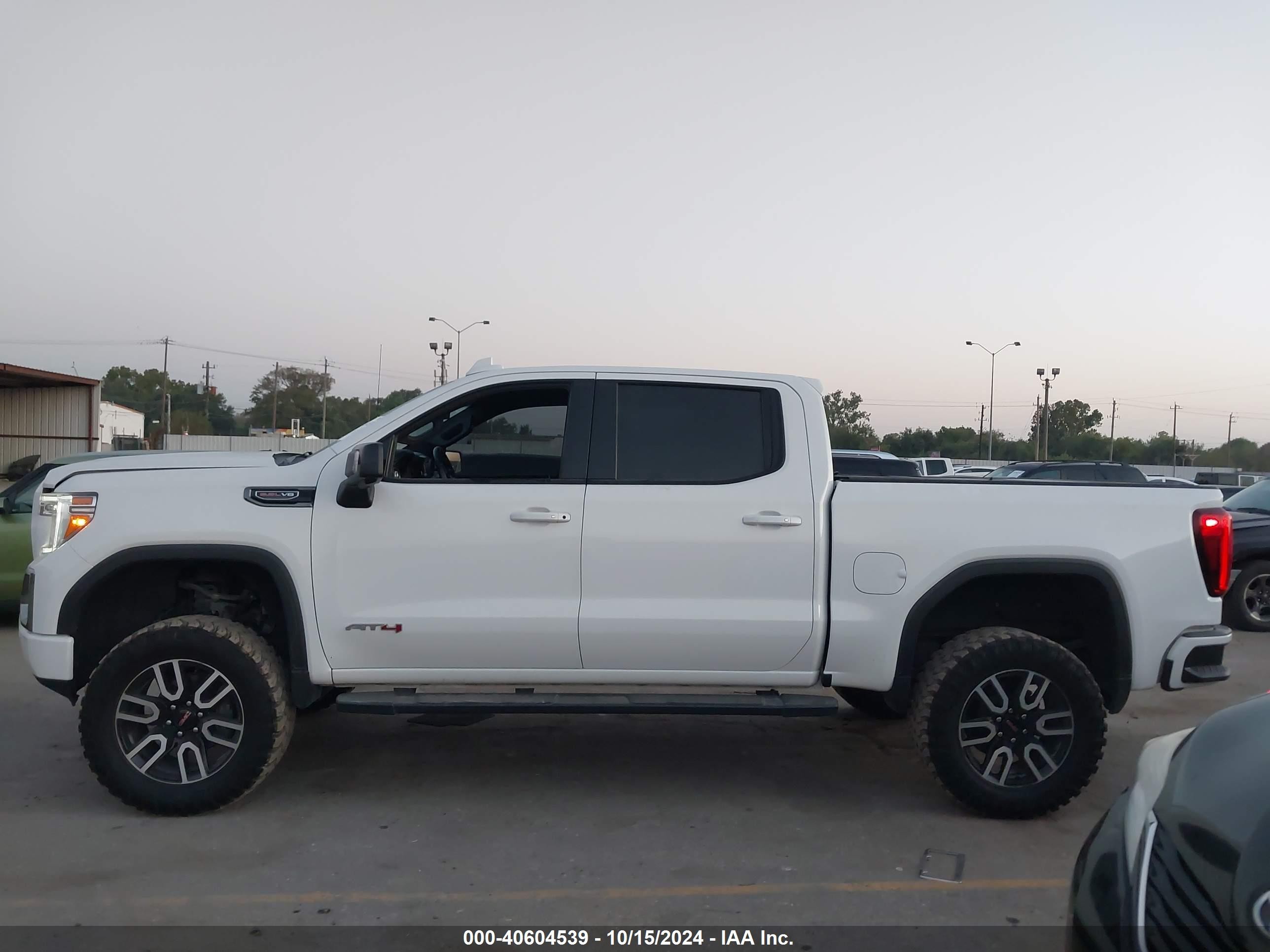 2020 Gmc Sierra 1500 4wd  Short Box At4 White vin: 3GTP9EEL4LG428352