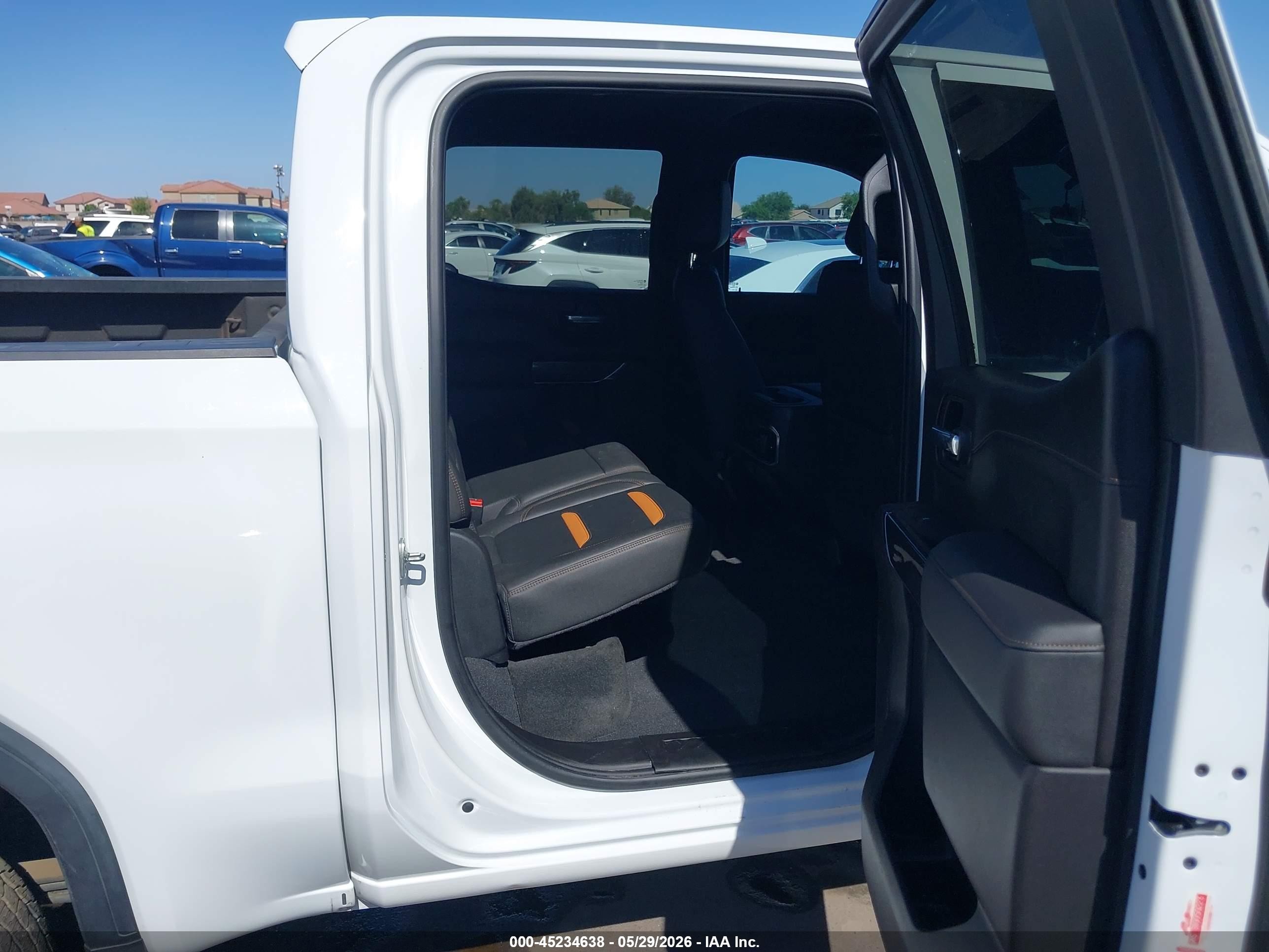 2021 Gmc Sierra 1500 4wd  Short Box At4 White vin: 3GTP9EEL6MG459670