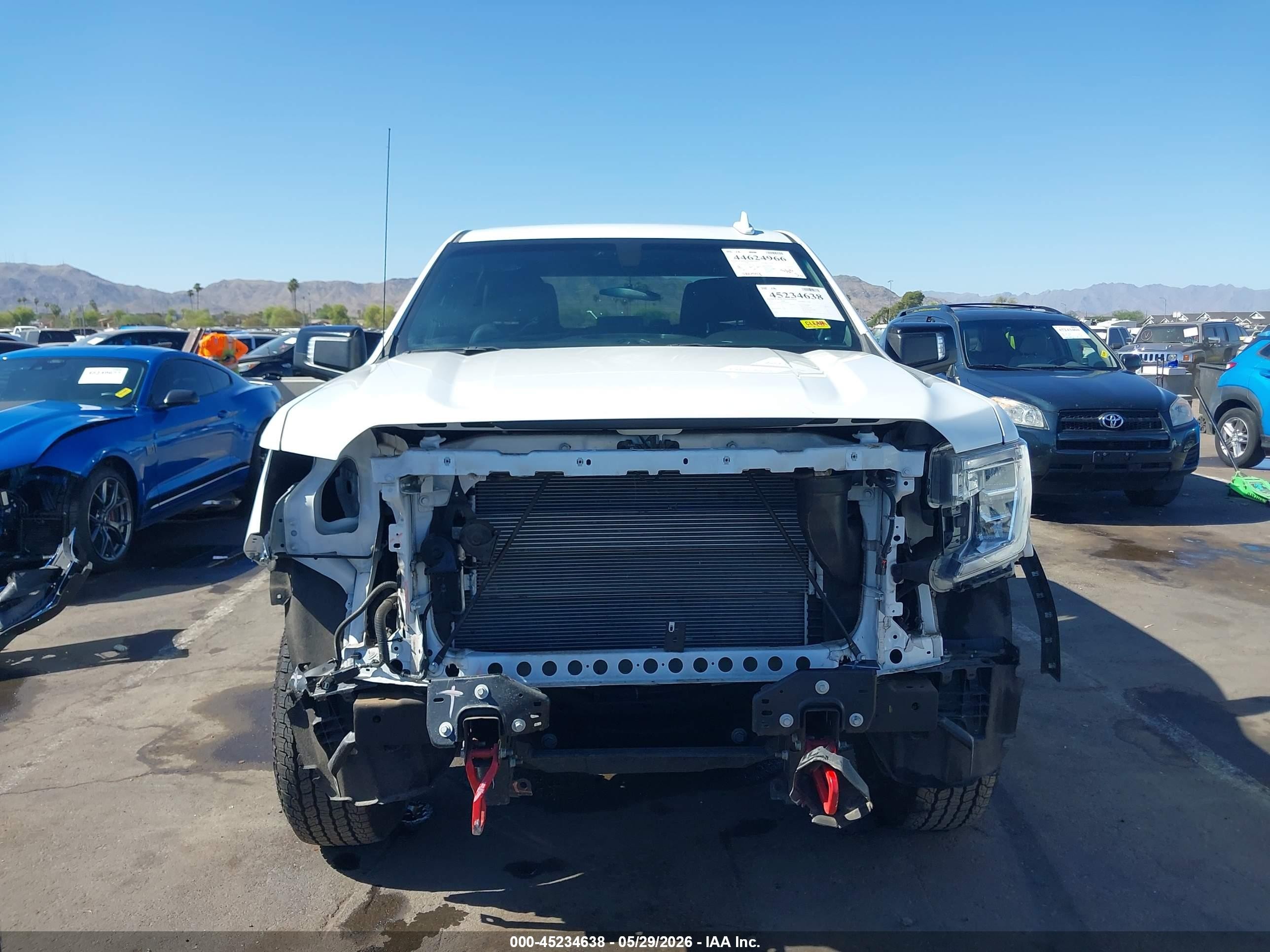 2021 Gmc Sierra 1500 4wd  Short Box At4 White vin: 3GTP9EEL6MG459670
