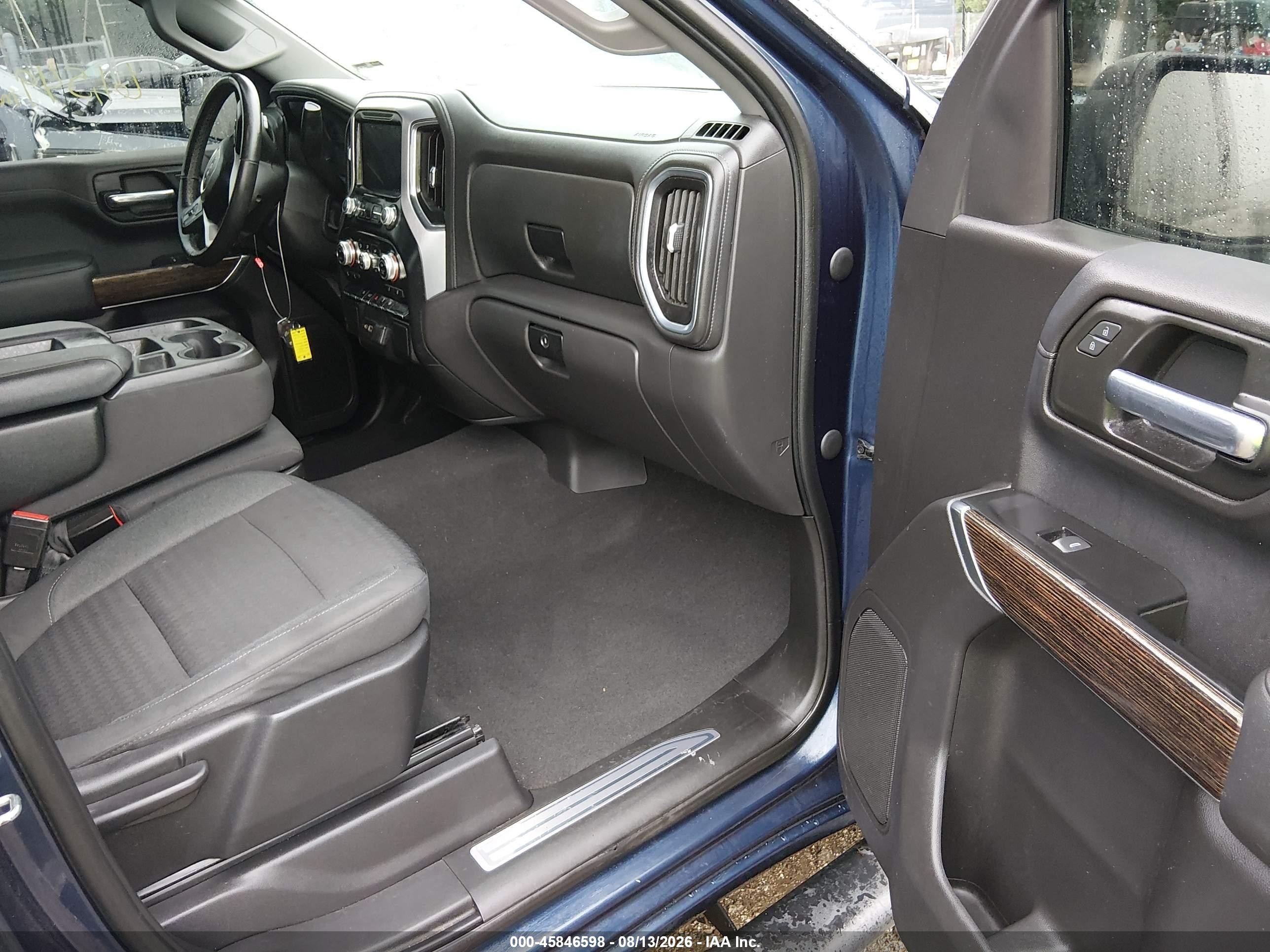 2022 Gmc Sierra 1500 Limited 4wd  Short Box Elevation With 3vl Blue vin: 3GTP9GEK4NG109409