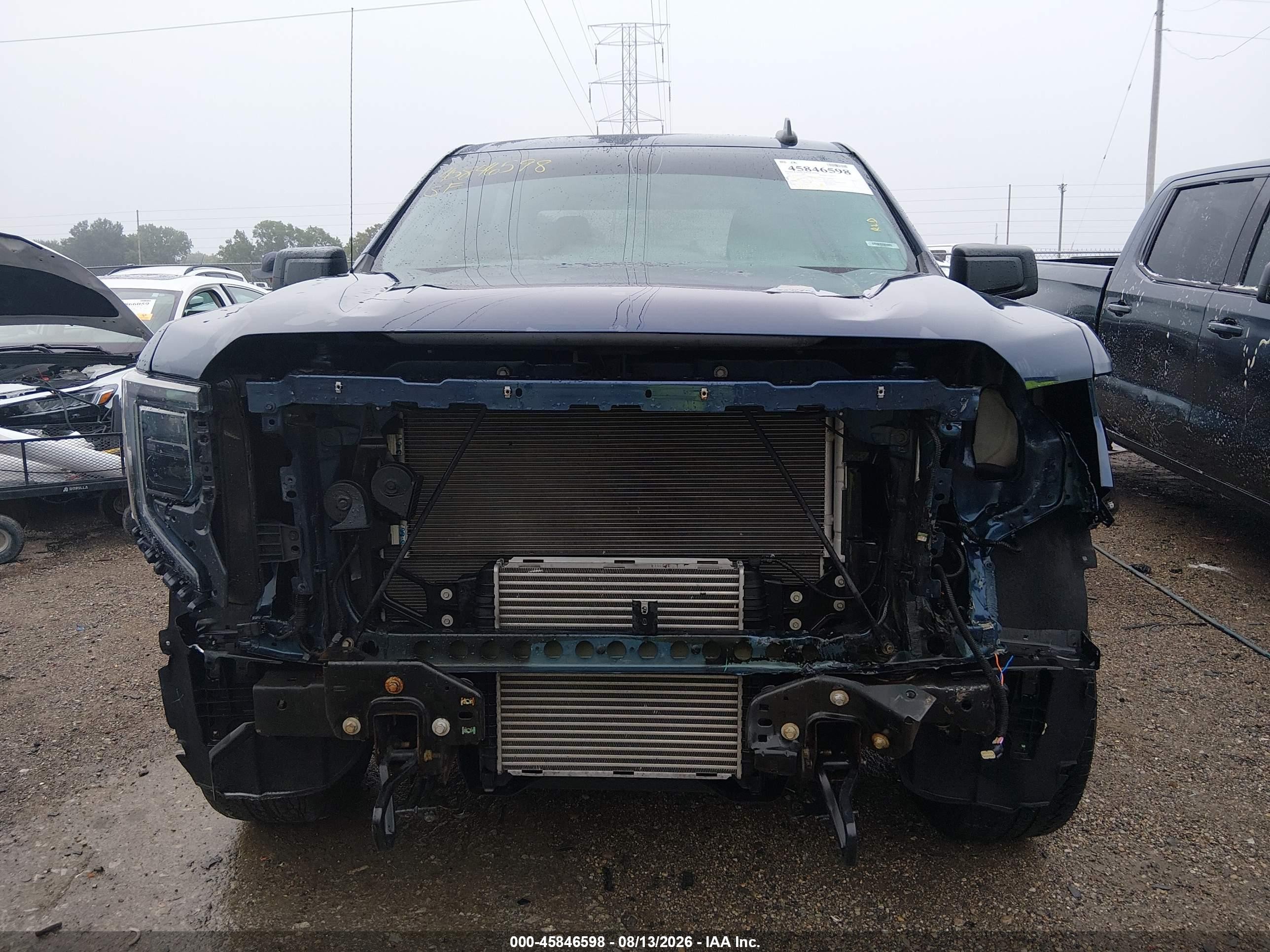 2022 Gmc Sierra 1500 Limited 4wd  Short Box Elevation With 3vl Blue vin: 3GTP9GEK4NG109409