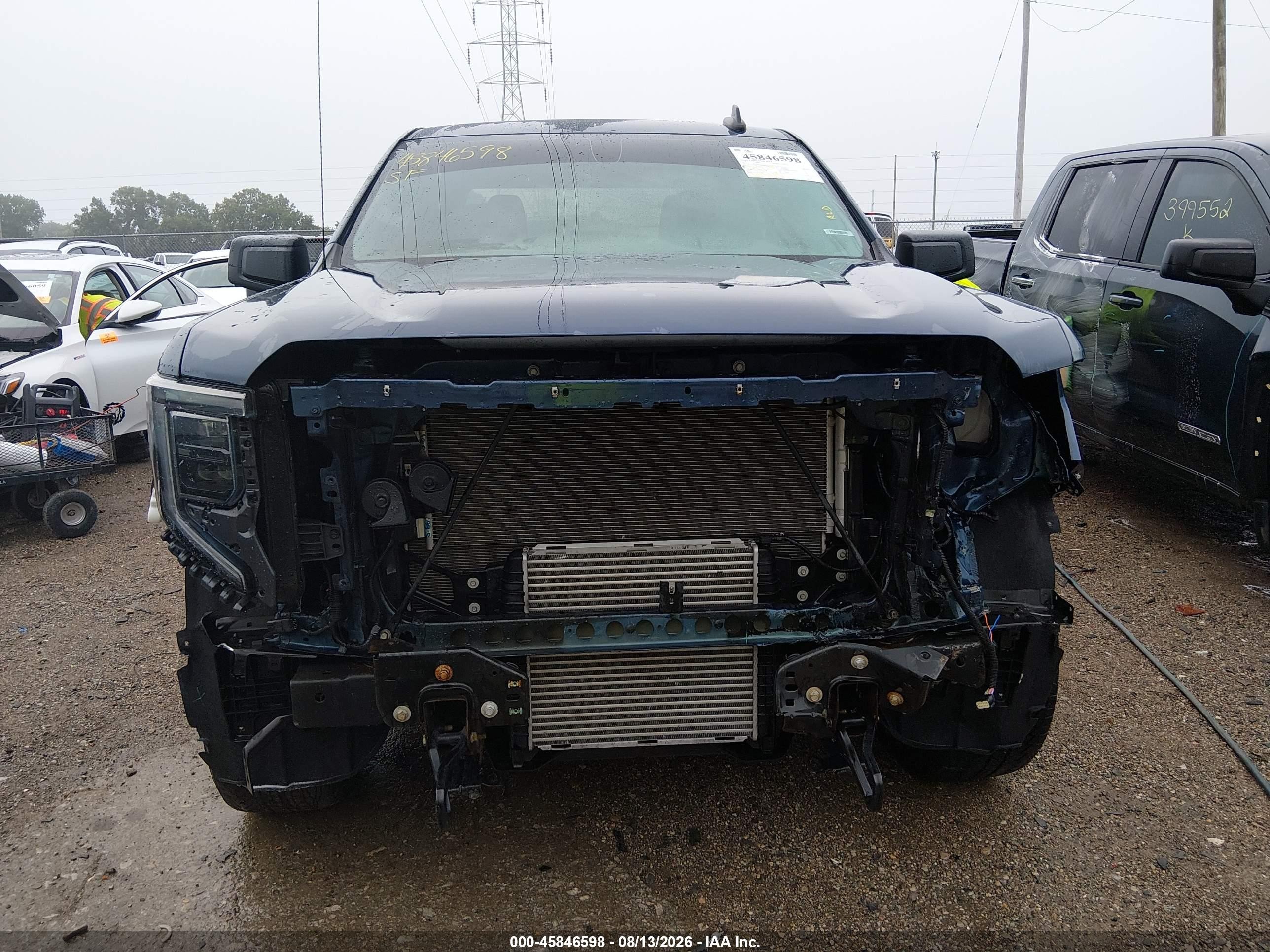 2022 Gmc Sierra 1500 Limited 4wd  Short Box Elevation With 3vl Blue vin: 3GTP9GEK4NG109409