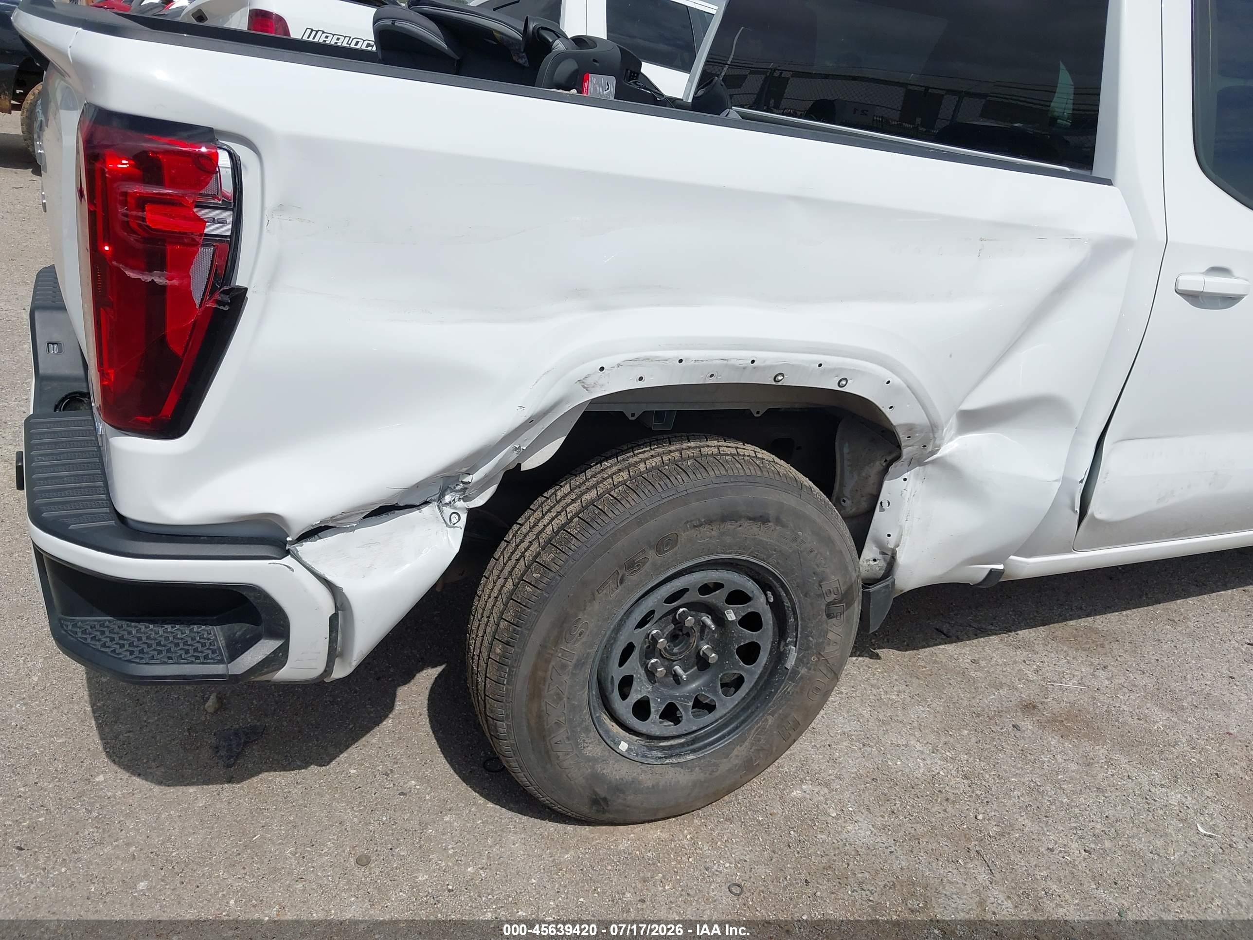 2025 Gmc Sierra 1500 2wd  Short Box Elevation White vin: 3GTPHCEK0SG214083