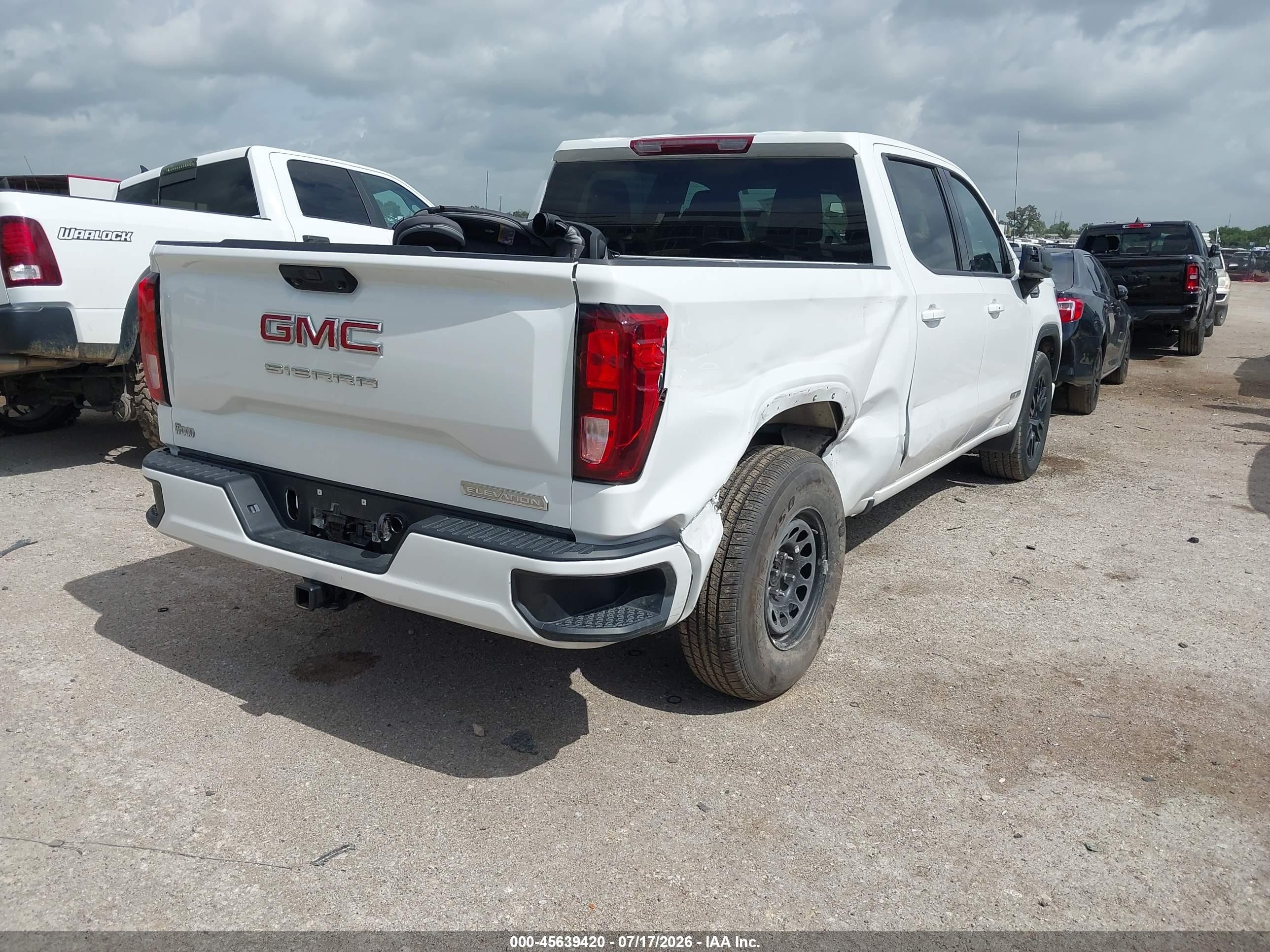2025 Gmc Sierra 1500 2wd  Short Box Elevation White vin: 3GTPHCEK0SG214083