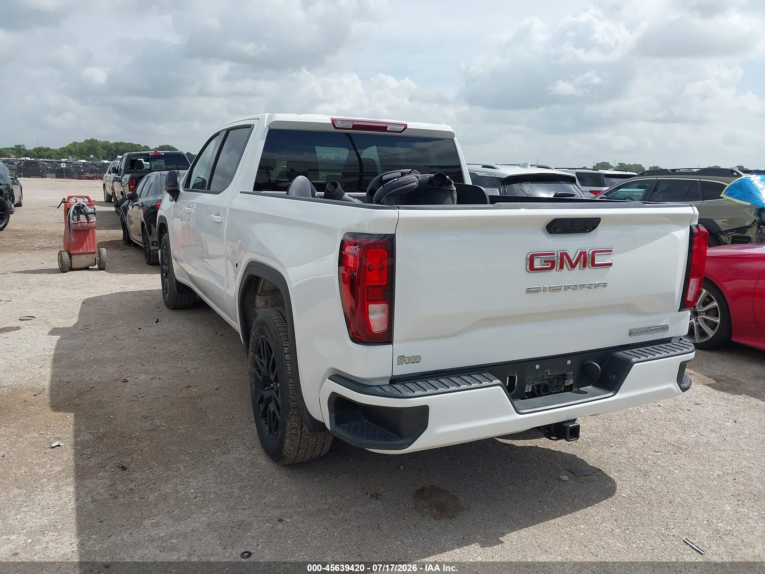 2025 Gmc Sierra 1500 2wd  Short Box Elevation White vin: 3GTPHCEK0SG214083