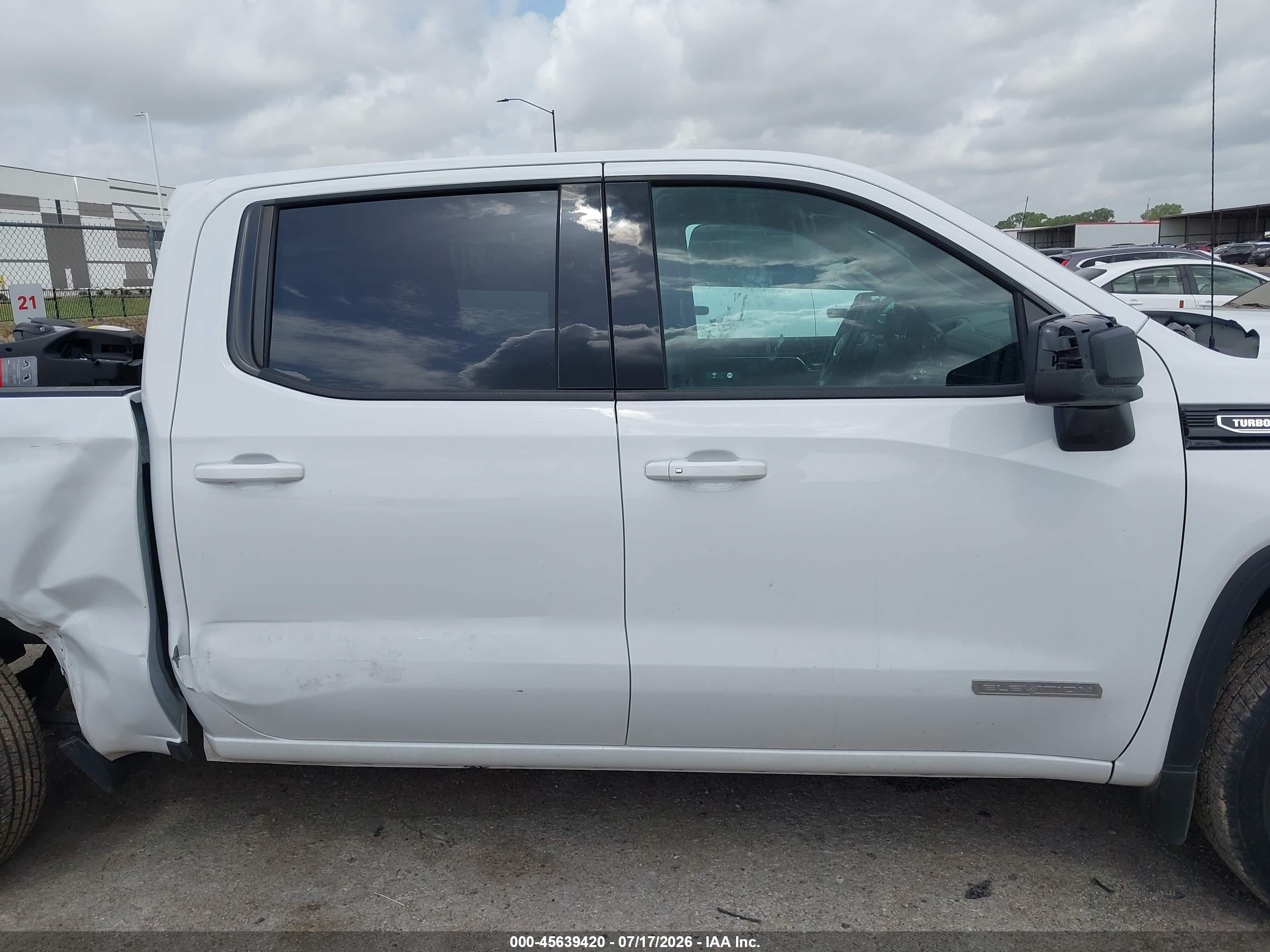 2025 Gmc Sierra 1500 2wd  Short Box Elevation White vin: 3GTPHCEK0SG214083