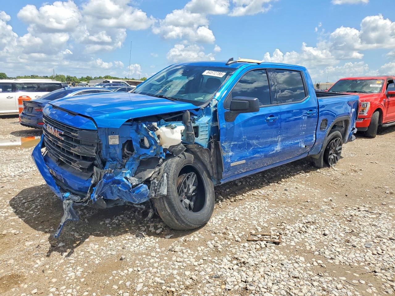 2023 Gmc Sierra C1500 Elevation Blue vin: 3GTPHCEK2PG158770