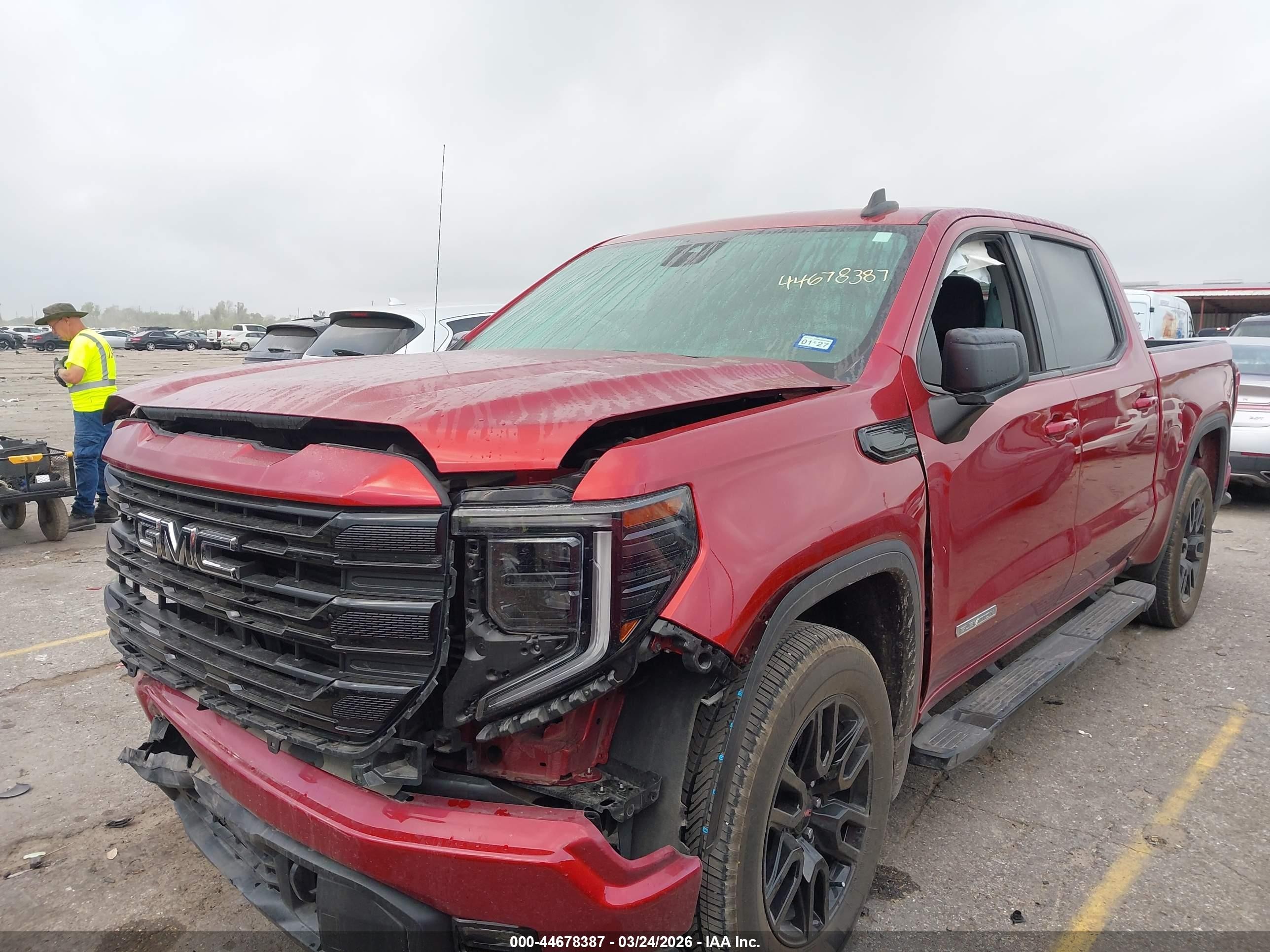 2024 Gmc Sierra 1500 2wd  Short Box Elevation Red vin: 3GTPHCEK4RG373103