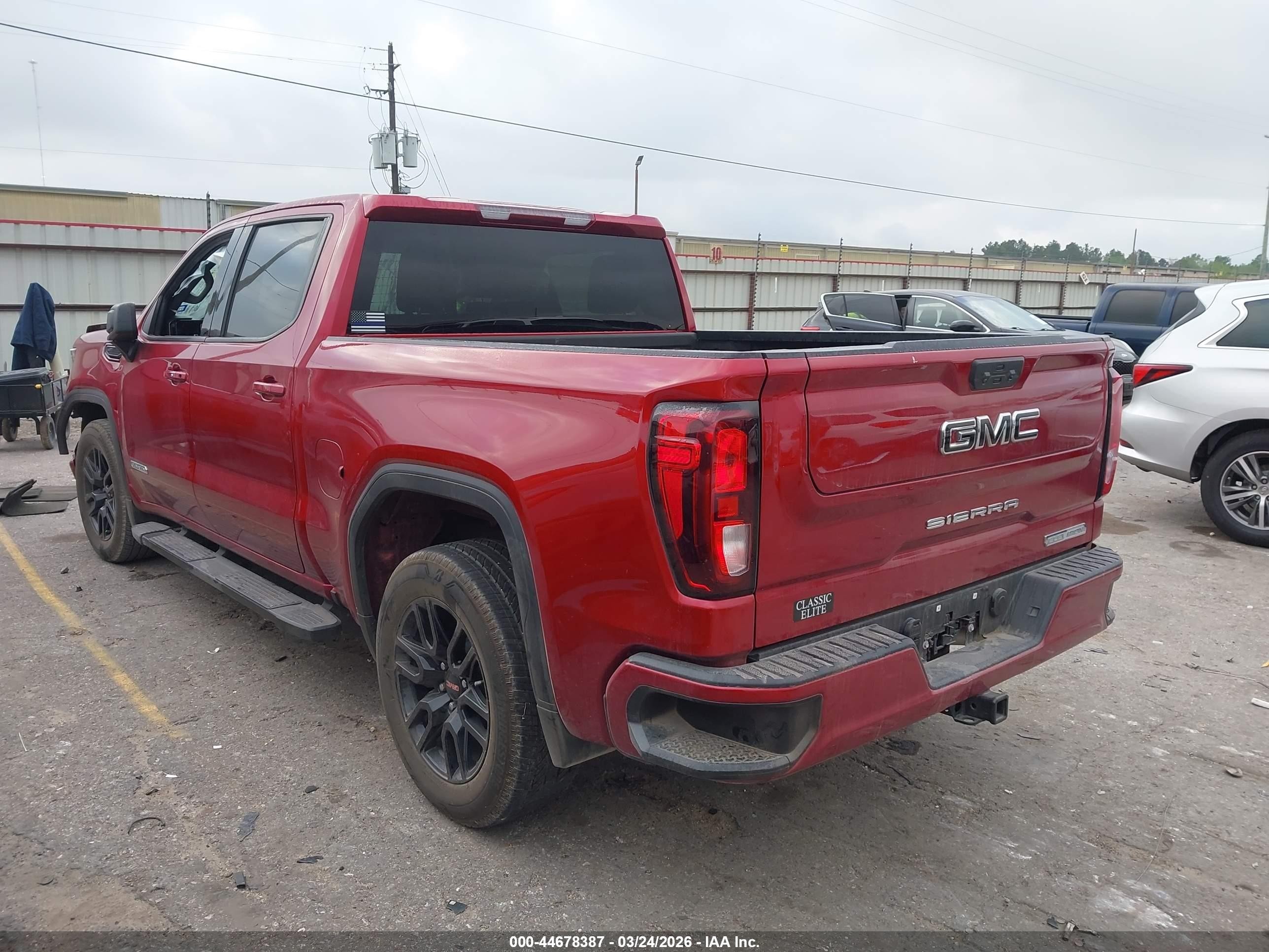 2024 Gmc Sierra 1500 2wd  Short Box Elevation Red vin: 3GTPHCEK4RG373103