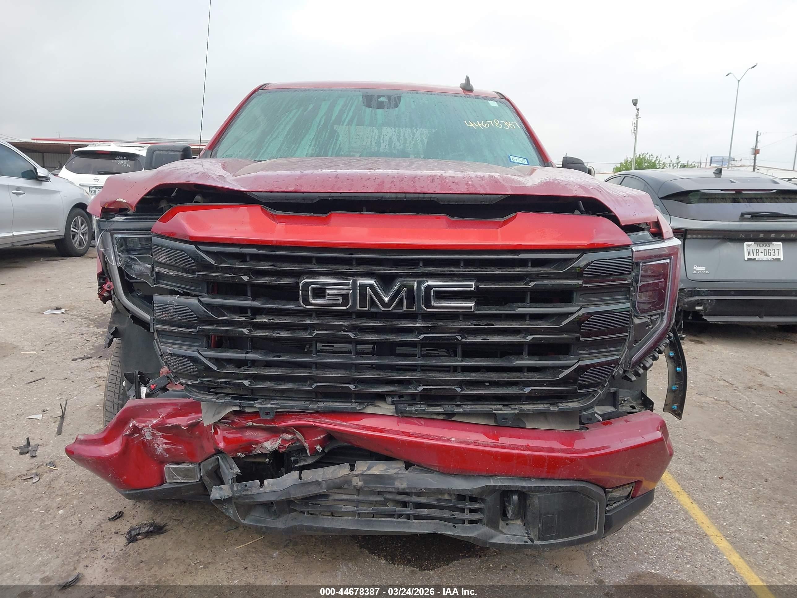 2024 Gmc Sierra 1500 2wd  Short Box Elevation Red vin: 3GTPHCEK4RG373103