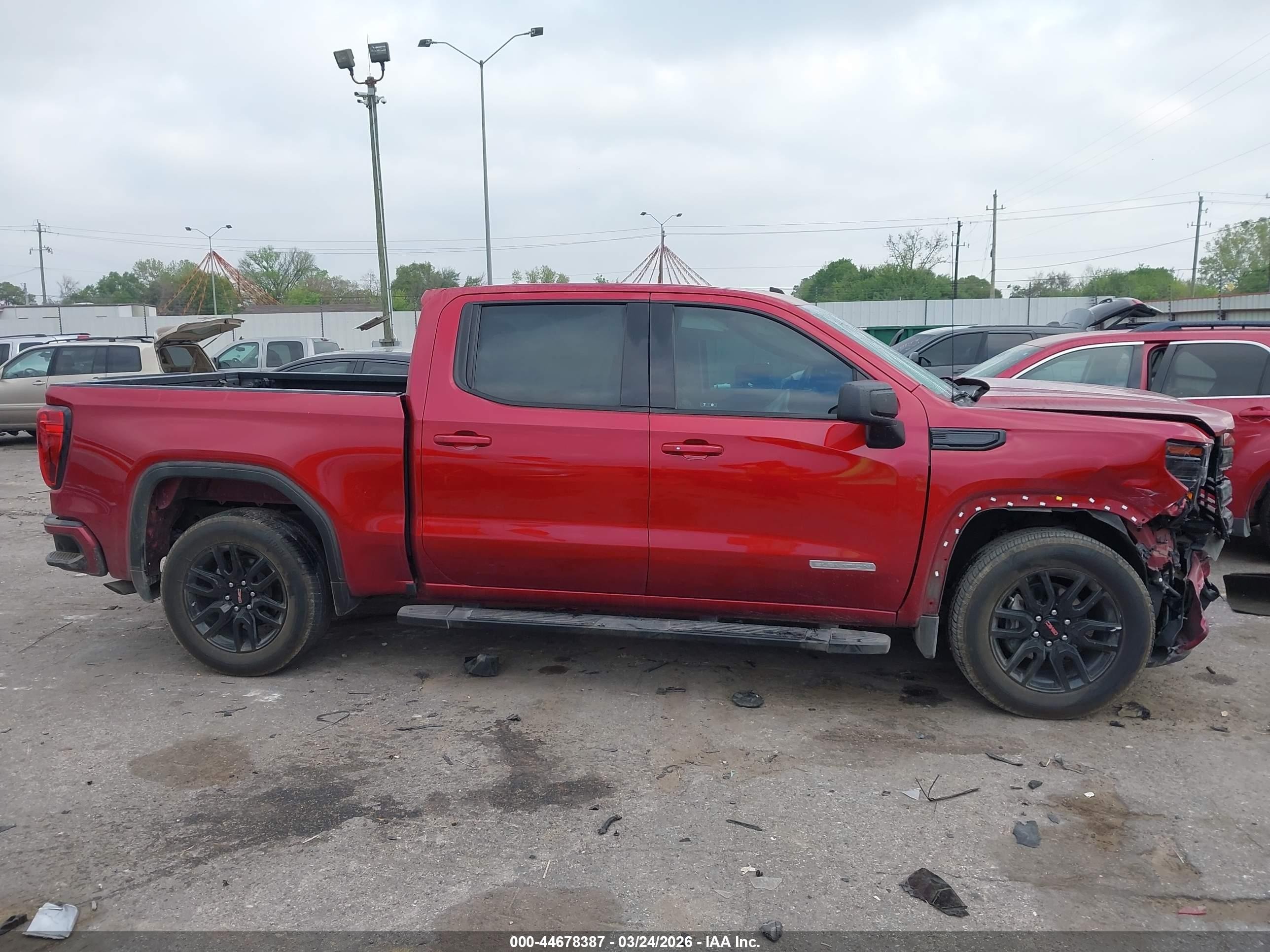 2024 Gmc Sierra 1500 2wd  Short Box Elevation Red vin: 3GTPHCEK4RG373103
